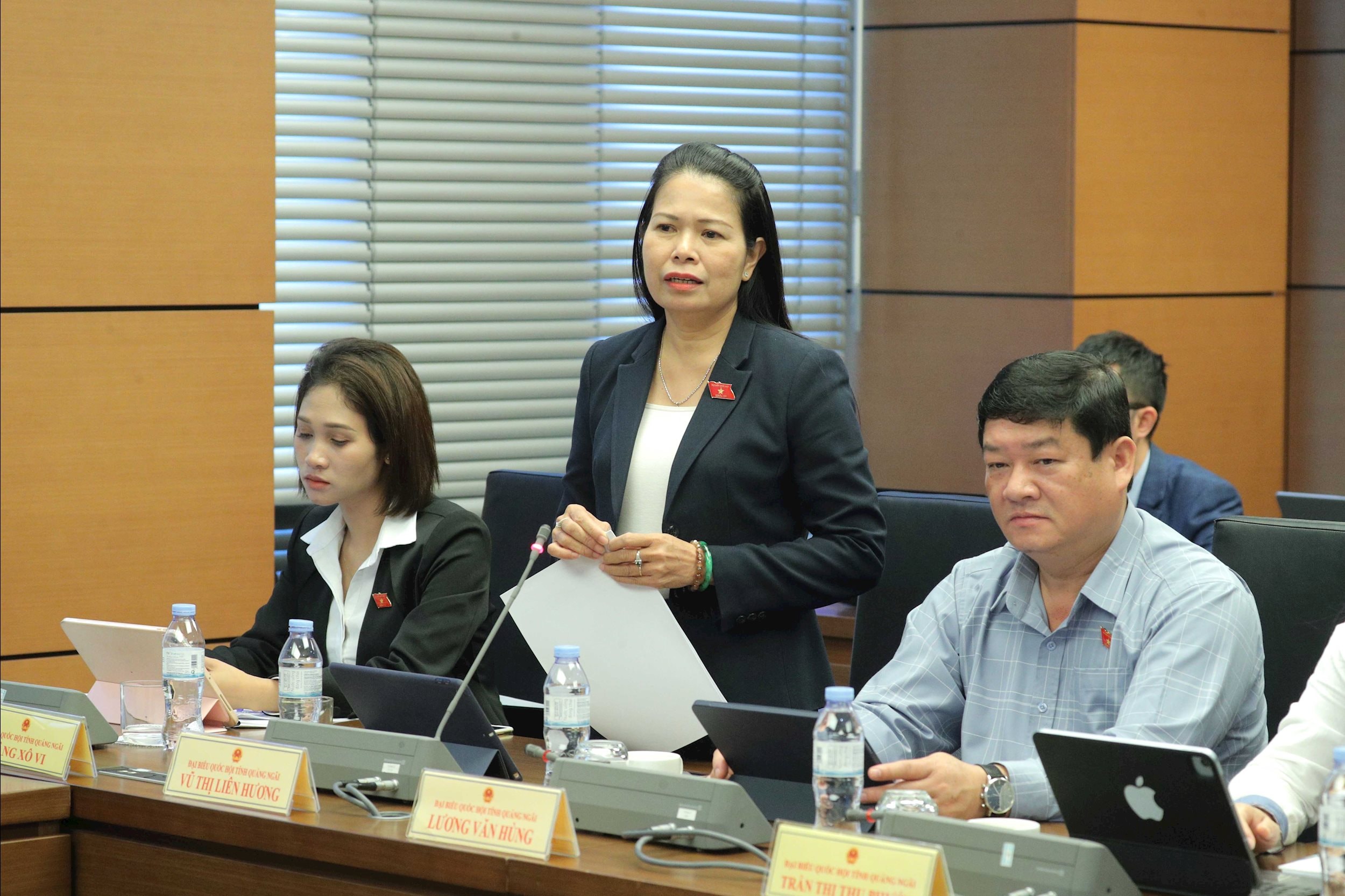 국회의원 Vu Thi Lien Huong (꽝응아이)