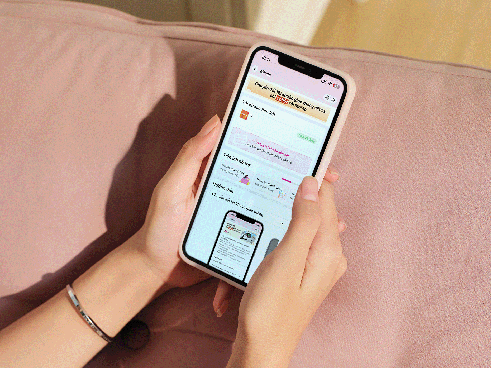2. Mini-app ePass tren MoMo