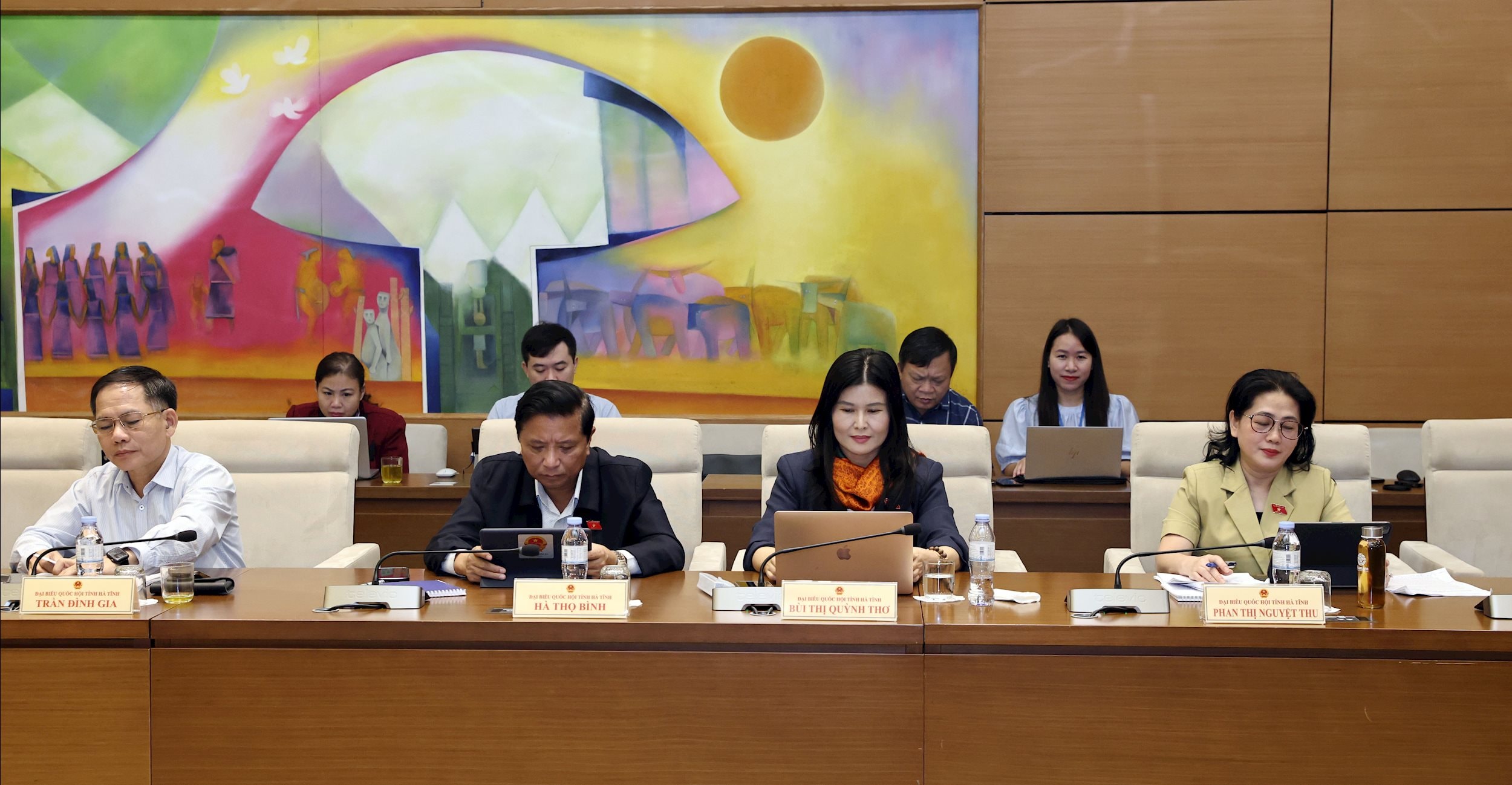 Các đại biểu tham dự họp Tổ 14