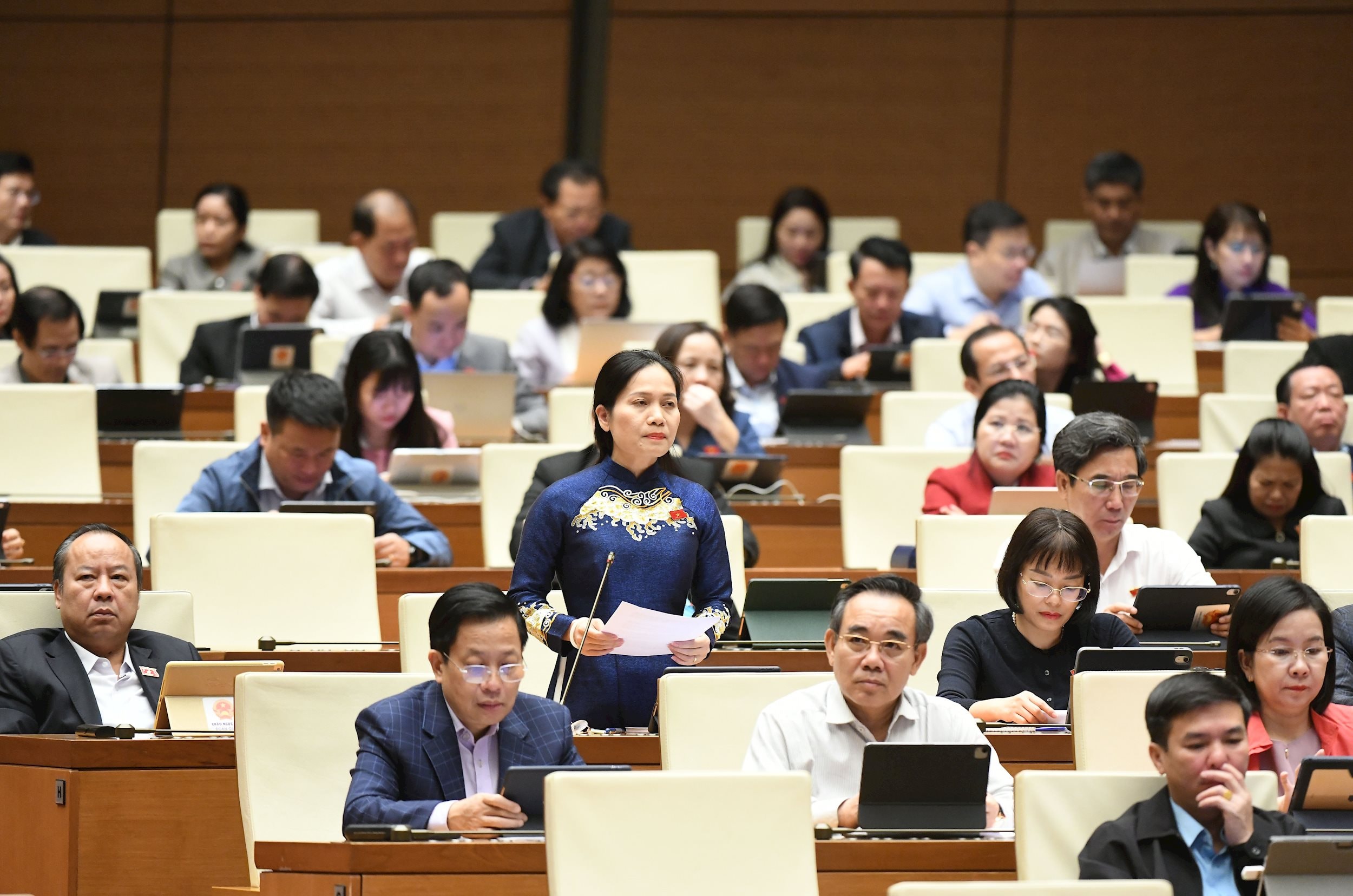 Đại biểu Siu Hương, đoàn ĐBQH Gia Lai