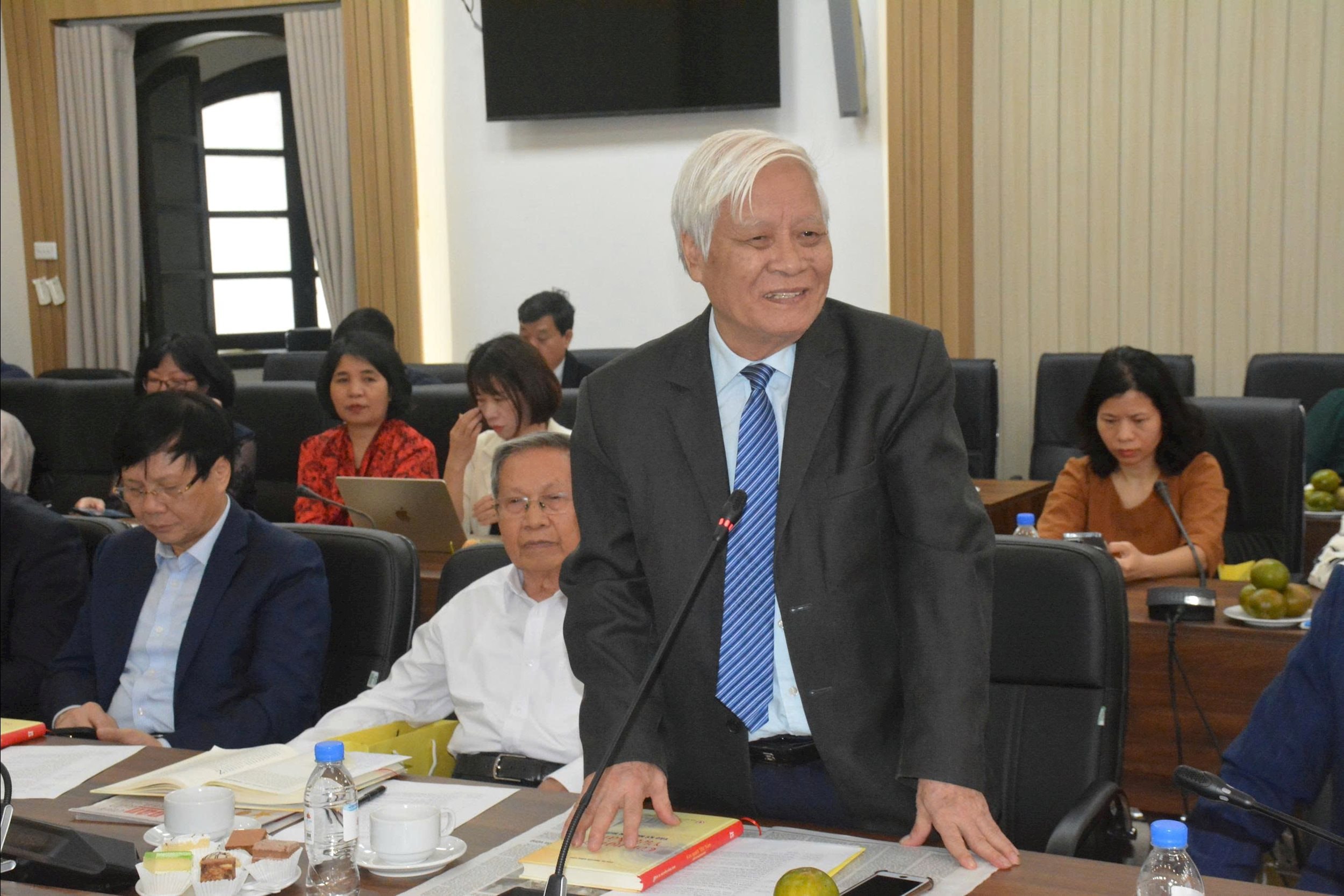 PGS. TS Nguyễn Viết Chức chia sẻ tại sự kiện