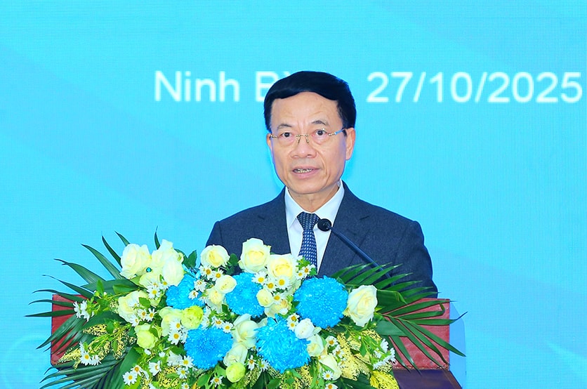 Bộ trưởng Bộ Khoa học và Công nghệ Nguyễn Mạnh Hùng