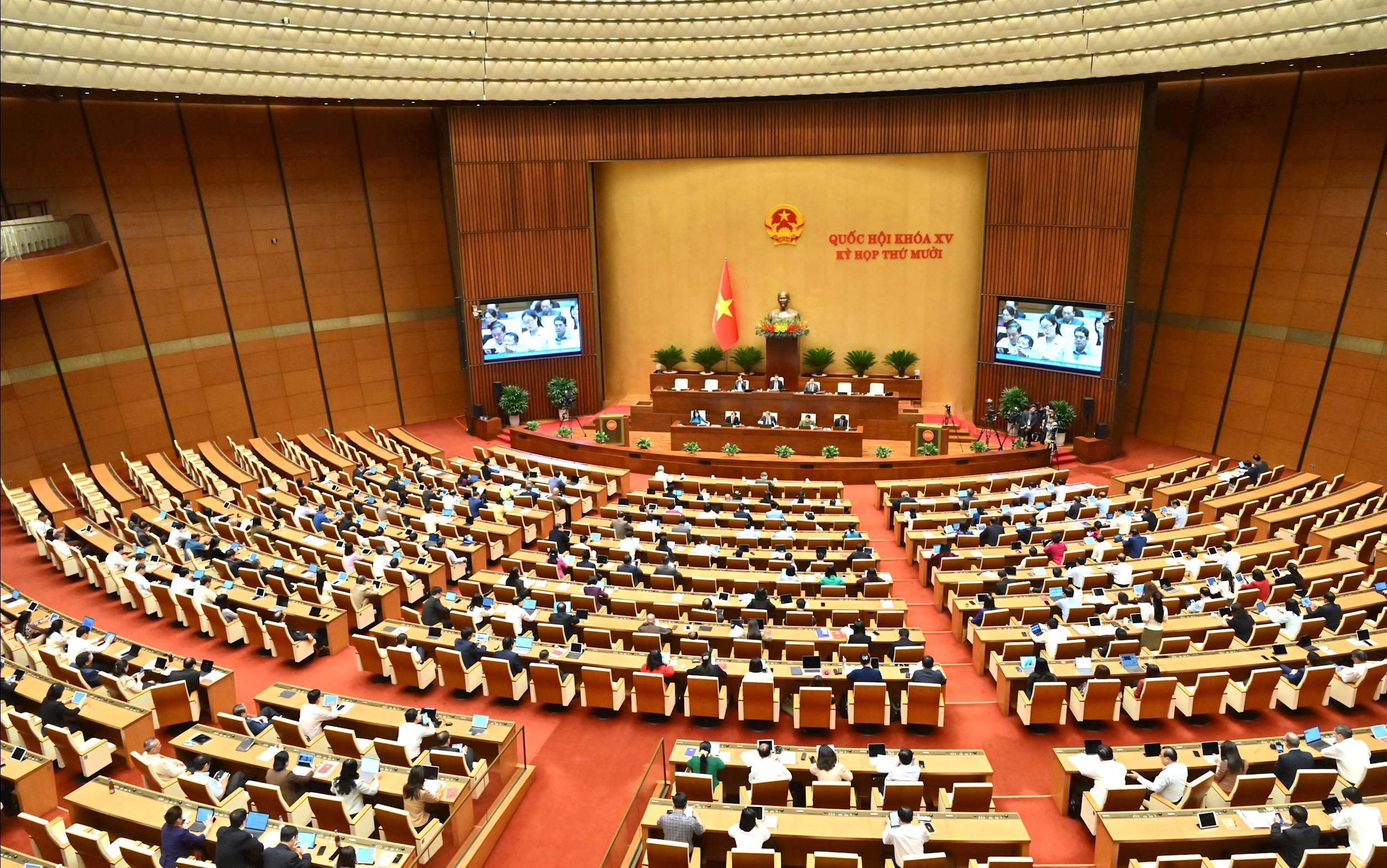 Toàn cảnh phiên họp Quốc hộiVQK_2724