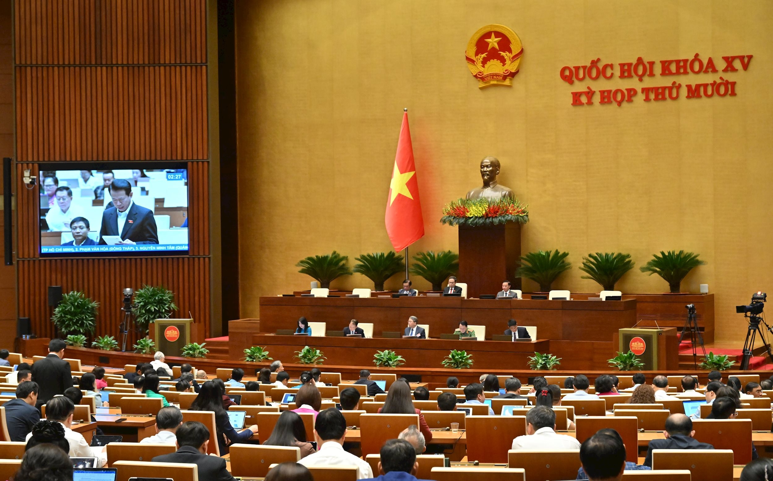 Toàn cảnh phiên họp Quốc hộiVQK_2760