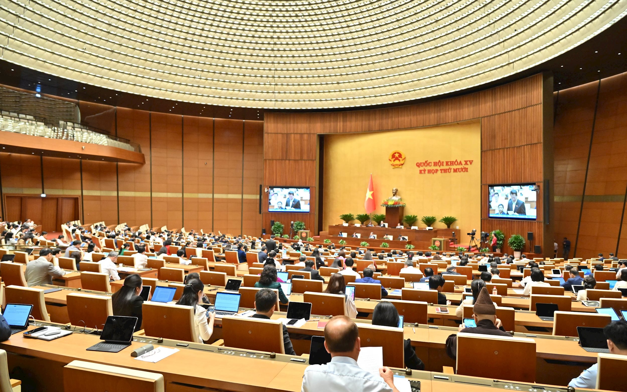 Toàn cảnh phiên họp Quốc hộiVQK_2761