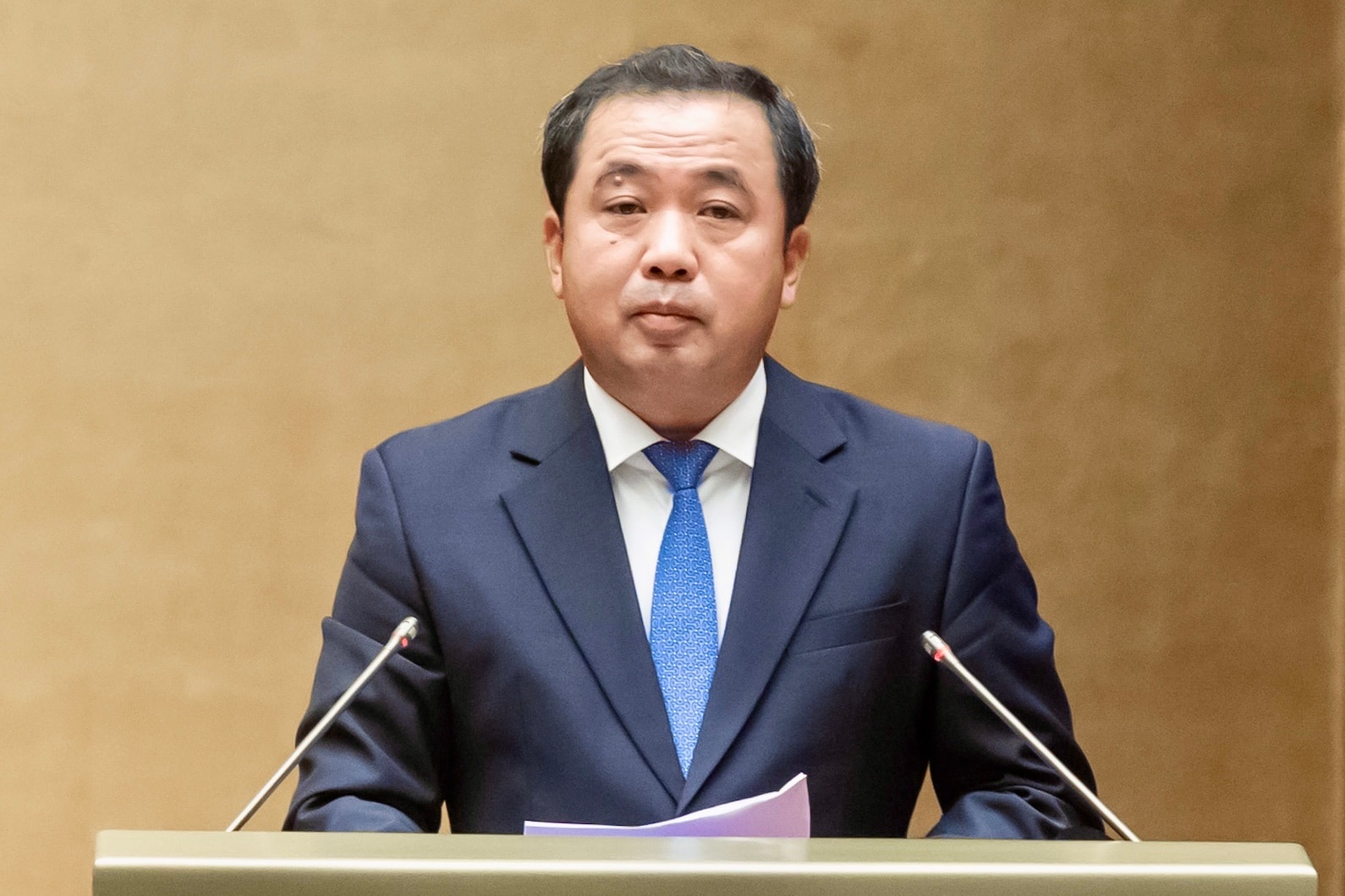 Bộ trưởng Bộ Nông nghiệp và Môi trường Trần Đức Thắng