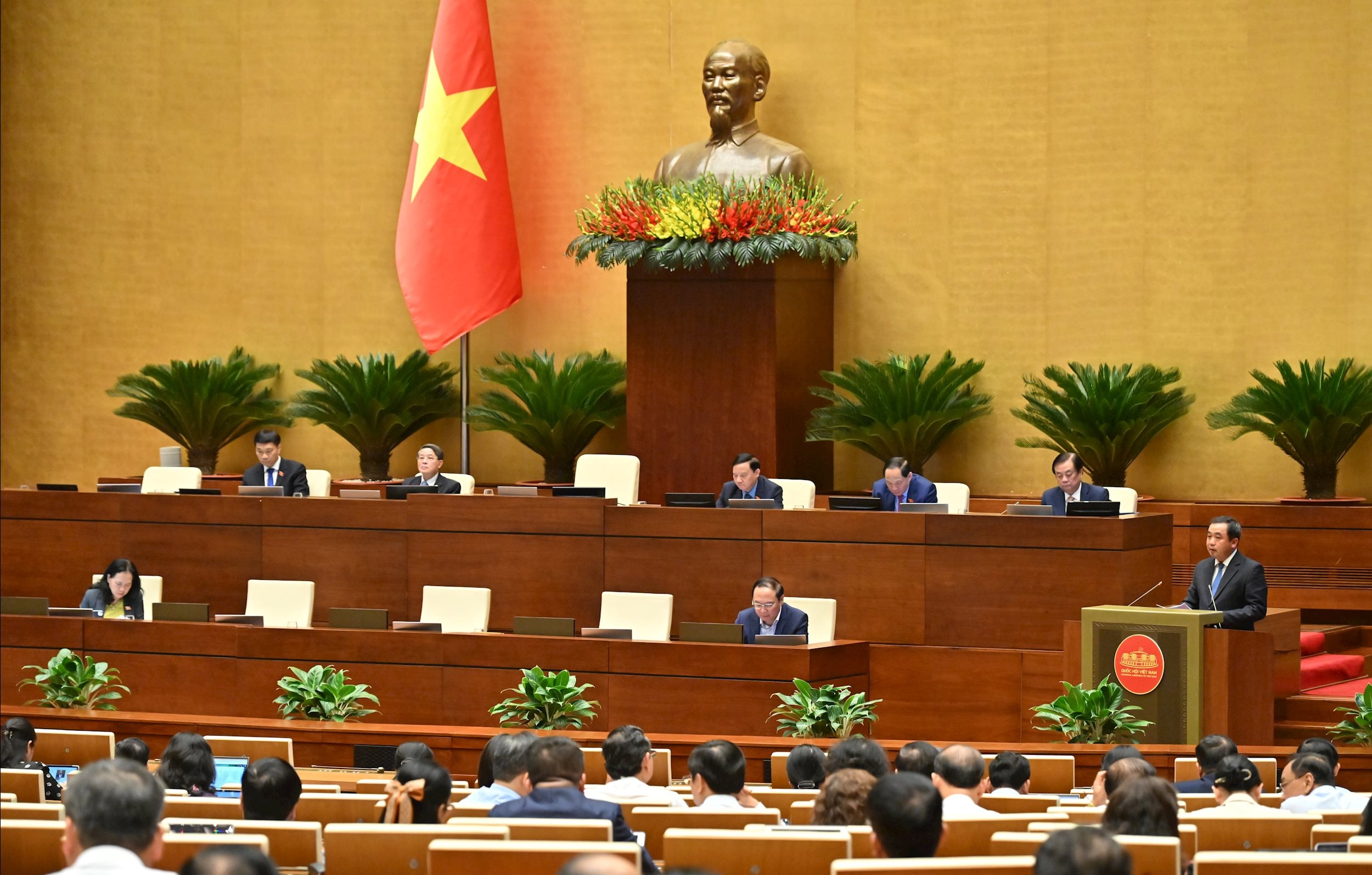 Bộ trưởng Bộ Nông nghiệp và Môi trường Trần Đức ThắngVQK_3507