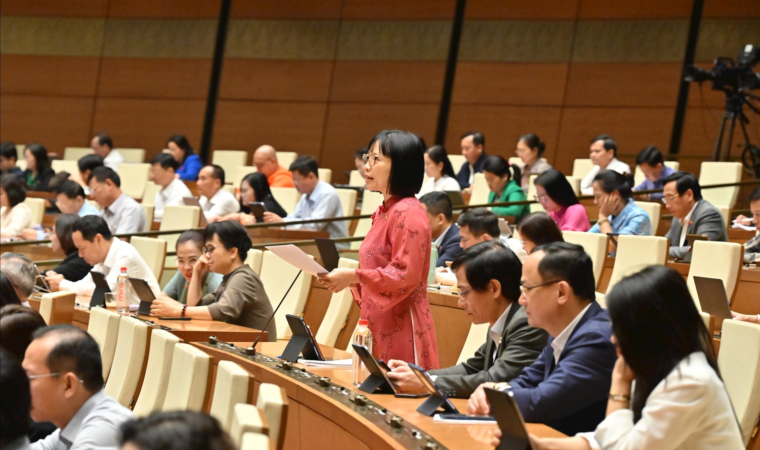 ĐBQH Nguyễn Thị Việt Nga (Hải Dương)VQK_3388