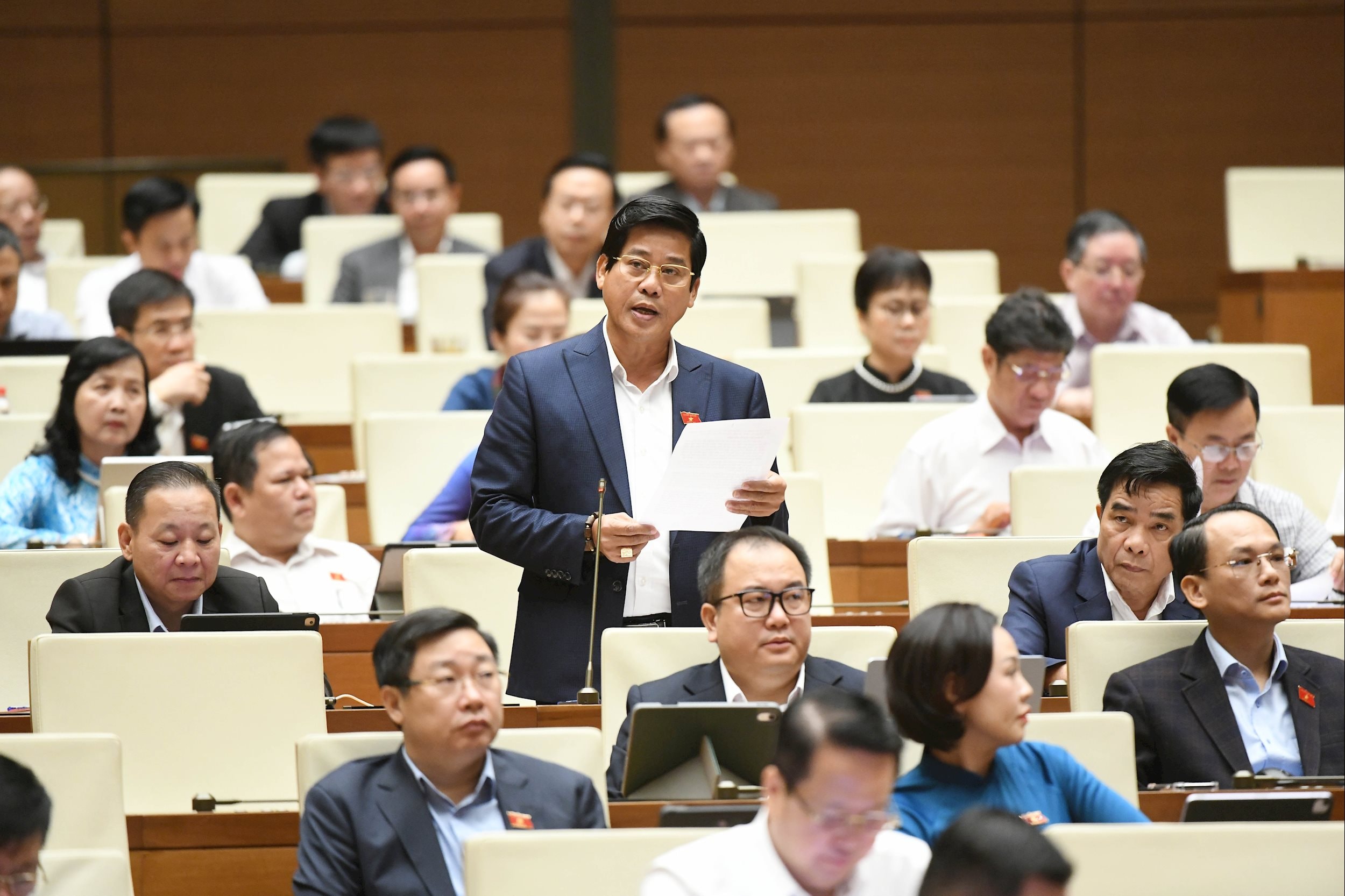 Đại biểu Dương Văn Phước, đoàn Đà Nẵng