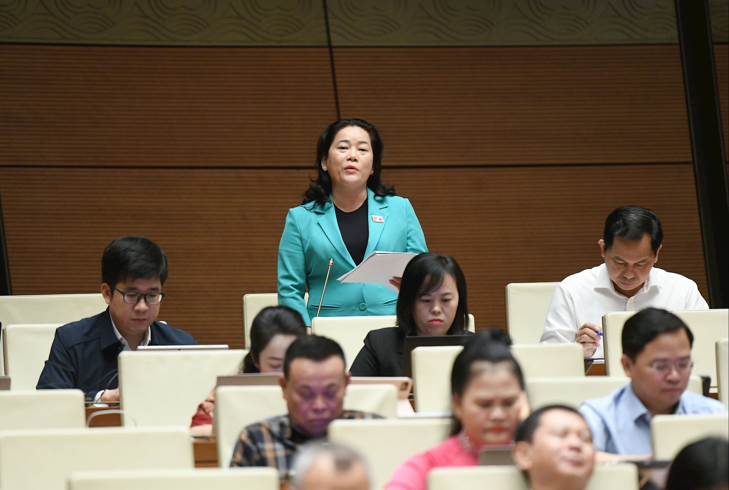 Đại biểu Lê Thị Thanh Lam, đoàn Cần Thơ