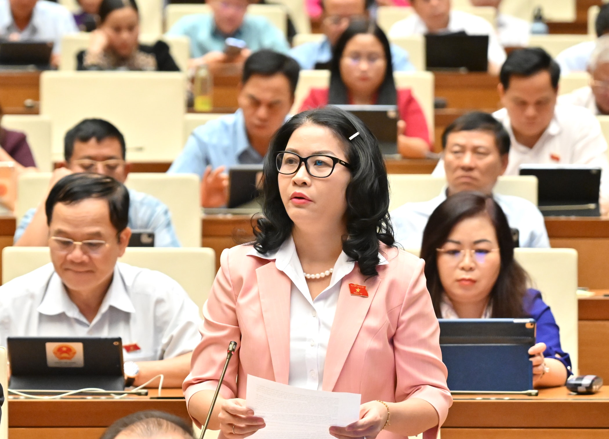 ĐBQH Nguyễn Thị Lan (Hà Nội)VQK_4181