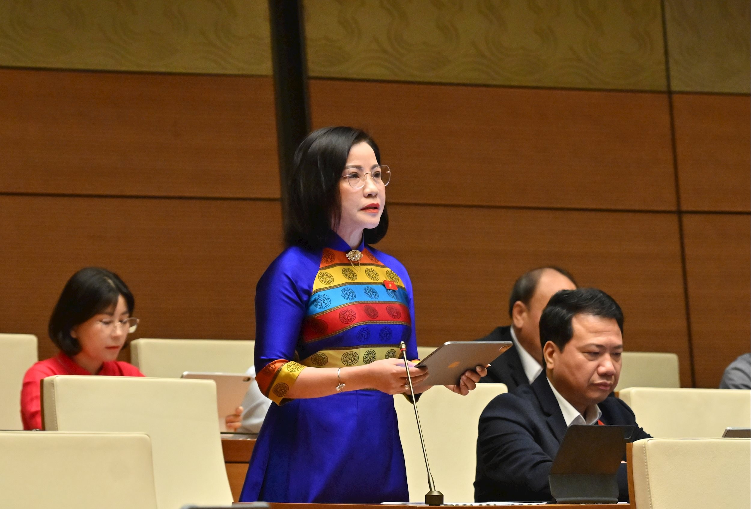 ĐBQH Nguyễn Thị Thu Nguyệt (Đăk Lăk)VQK_3762