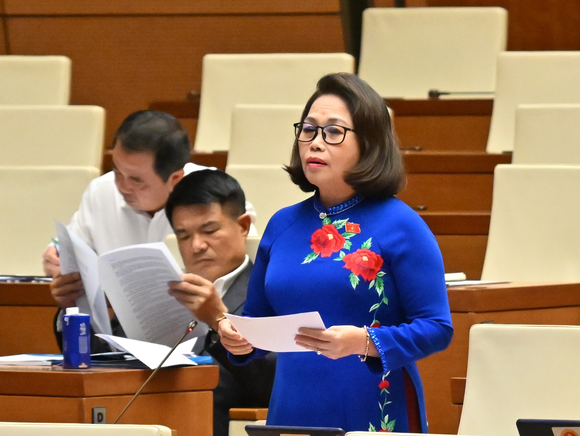 ĐBQH Nguyễn Thị Yến (TP Hồ Chí Minh)VQK_3973