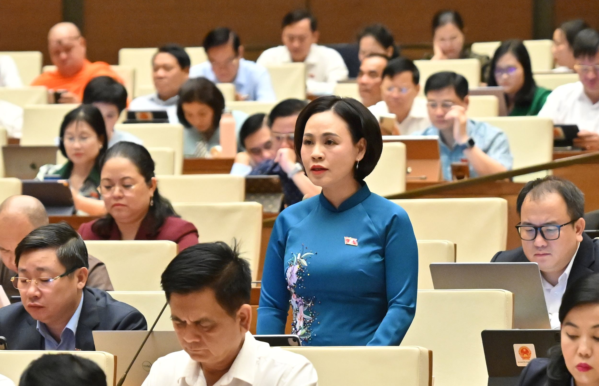 ĐBQH Trần Thị Hồng Thanh (Ninh Bình)VQK_3944