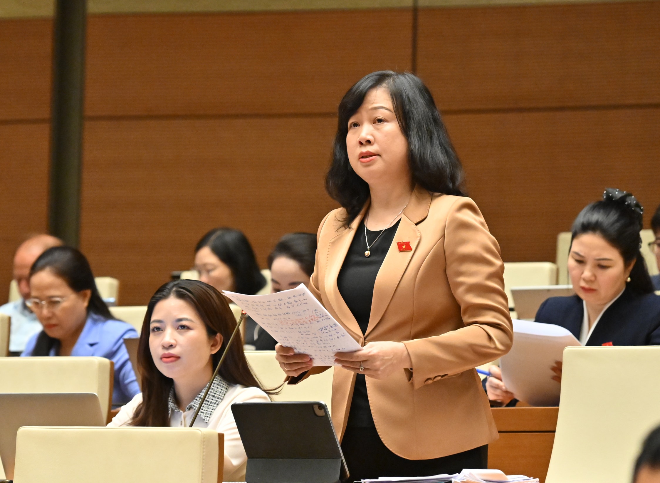 Bộ trưởng Bộ Y tế Đào Hồng LanVQK_4360