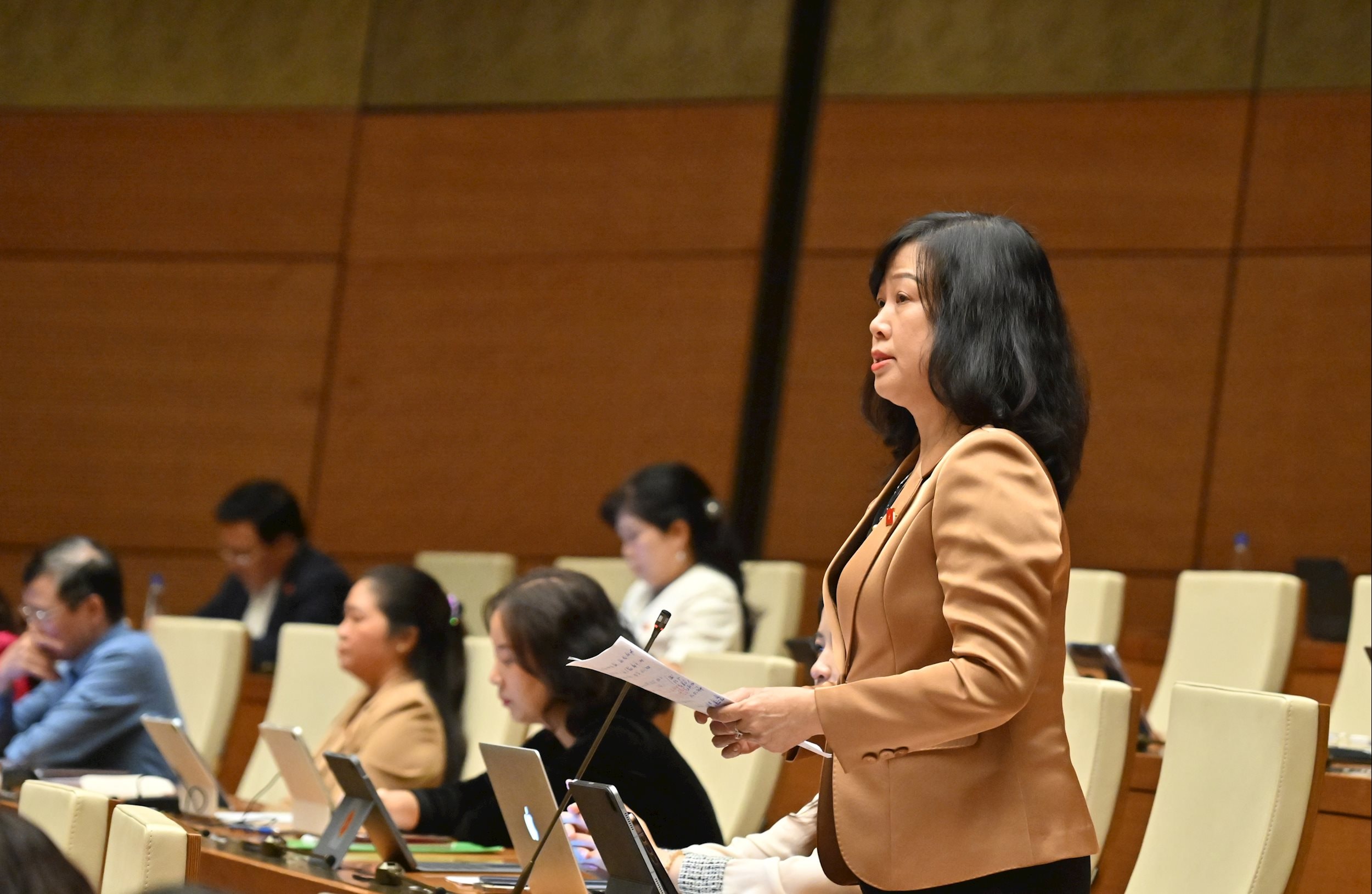 Bộ trưởng Bộ Y tế Đào Hồng LanVQK_4371