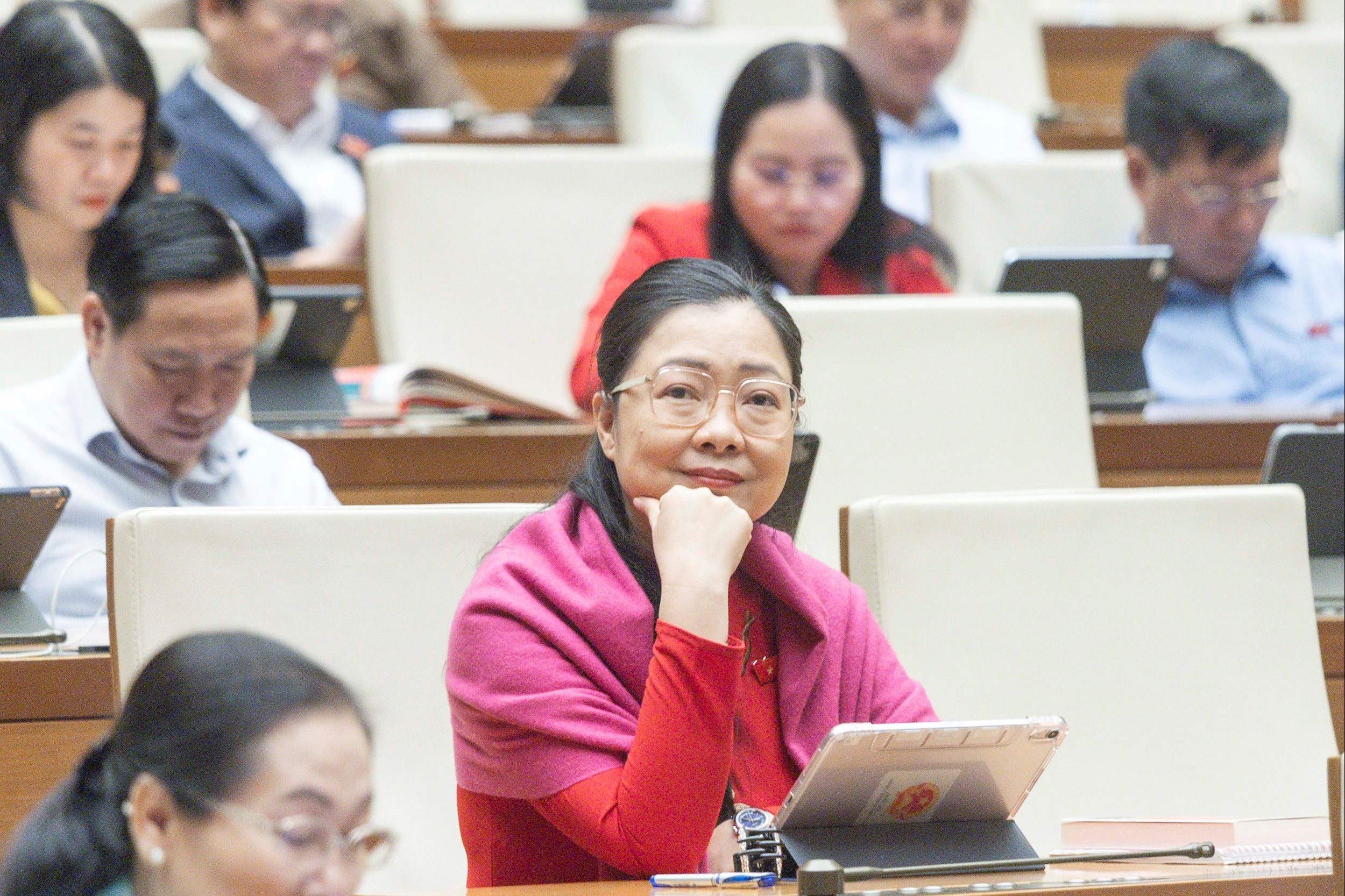 Các đại biểu tại phiên họpVINH1493