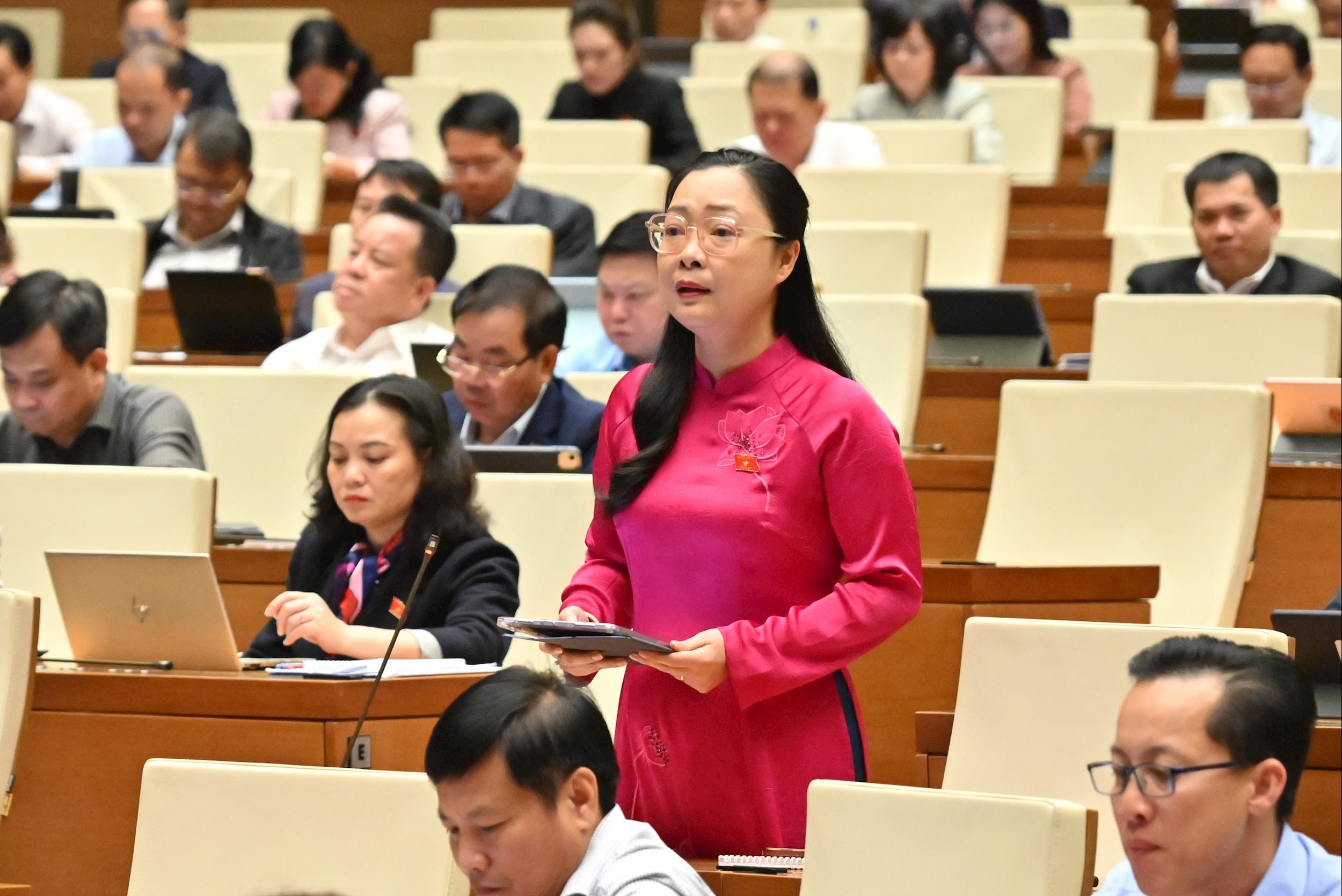 ĐBQH Nguyễn Thị Quyên Thanh (Vĩnh Long)VQK_4606