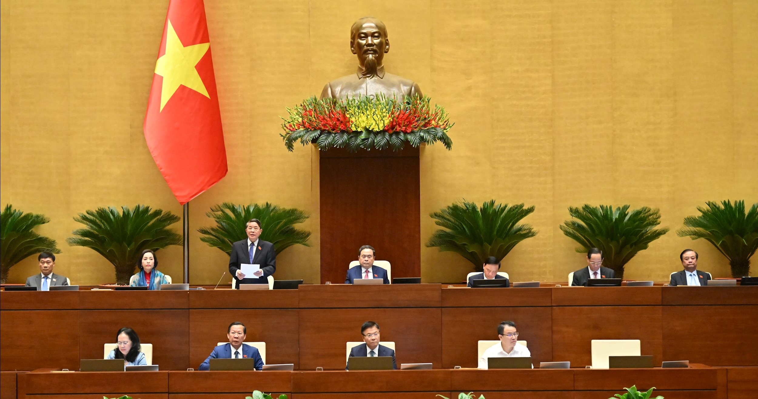 Phó Chủ tịch Quốc hội Nguyễn Đức Hải điều hành phiên họpVQK_4469