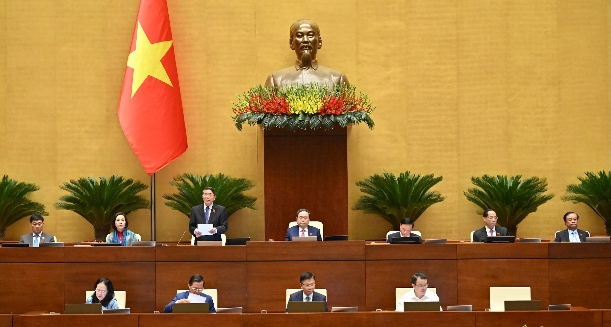 Phó Chủ tịch Quốc hội Nguyễn Đức Hải điều hành phiên họpVQK_4476