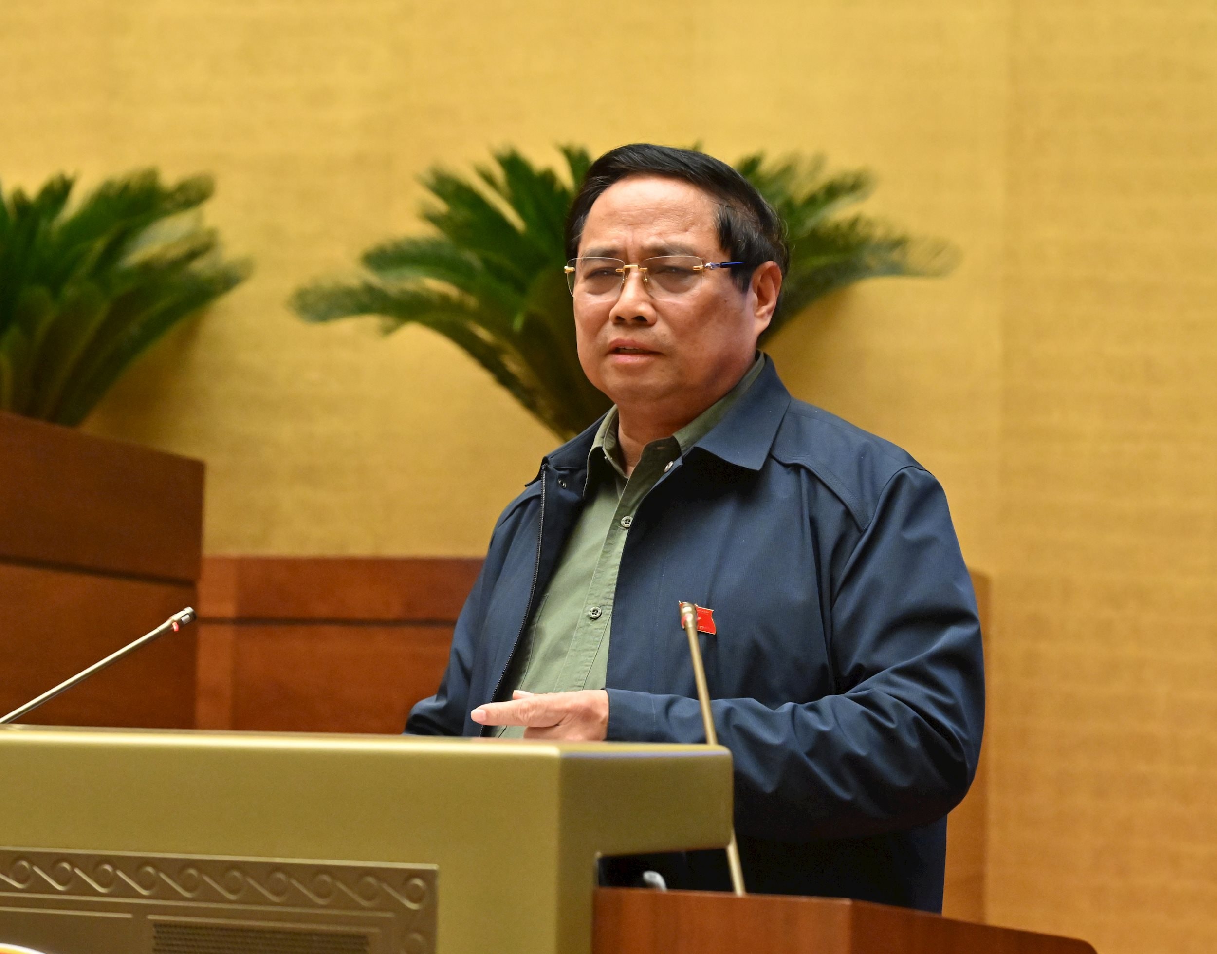 Thủ tướng Chính phủ Phạm Minh ChínhVQK_4666