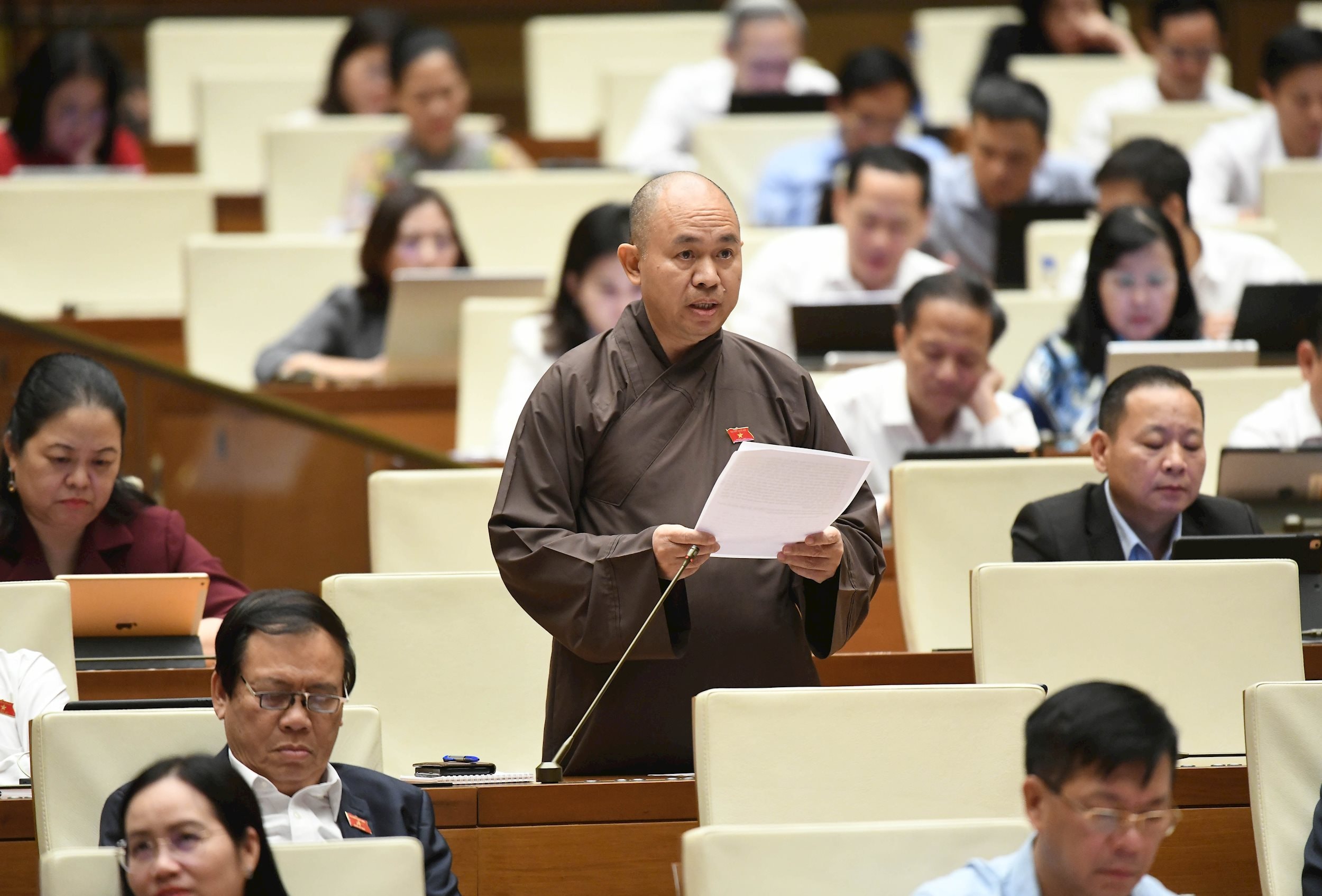 Thượng toạ Thích Đức Thiện, Đoàn ĐBQH Điện Biên2