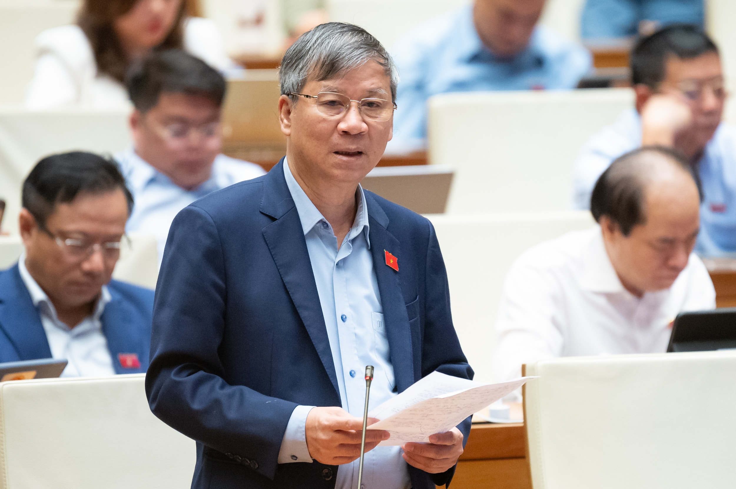 Deputado da Assembleia Nacional Nguyen Anh Tri (Cidade de Hanói)