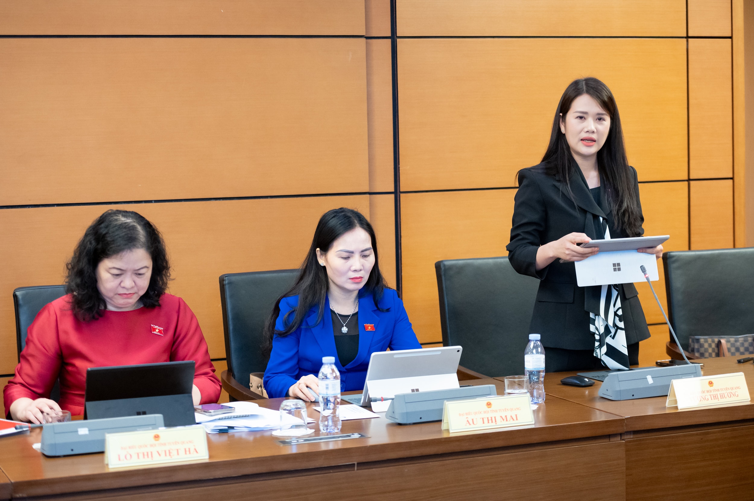 नेशनल असेंबली प्रतिनिधि वुओंग थी हुओंग (तुयेन क्वांग)