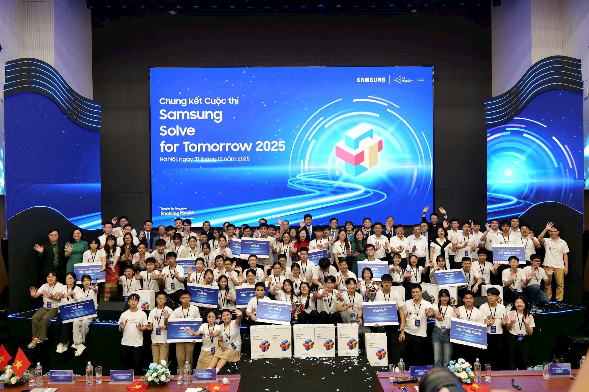Cuộc thi Samsung Solve for Tomorrow 2025 đã mang lại nhiều cơ hội học tập và phát triển cho các bạn trẻ đam mê khoa học công nghệ
