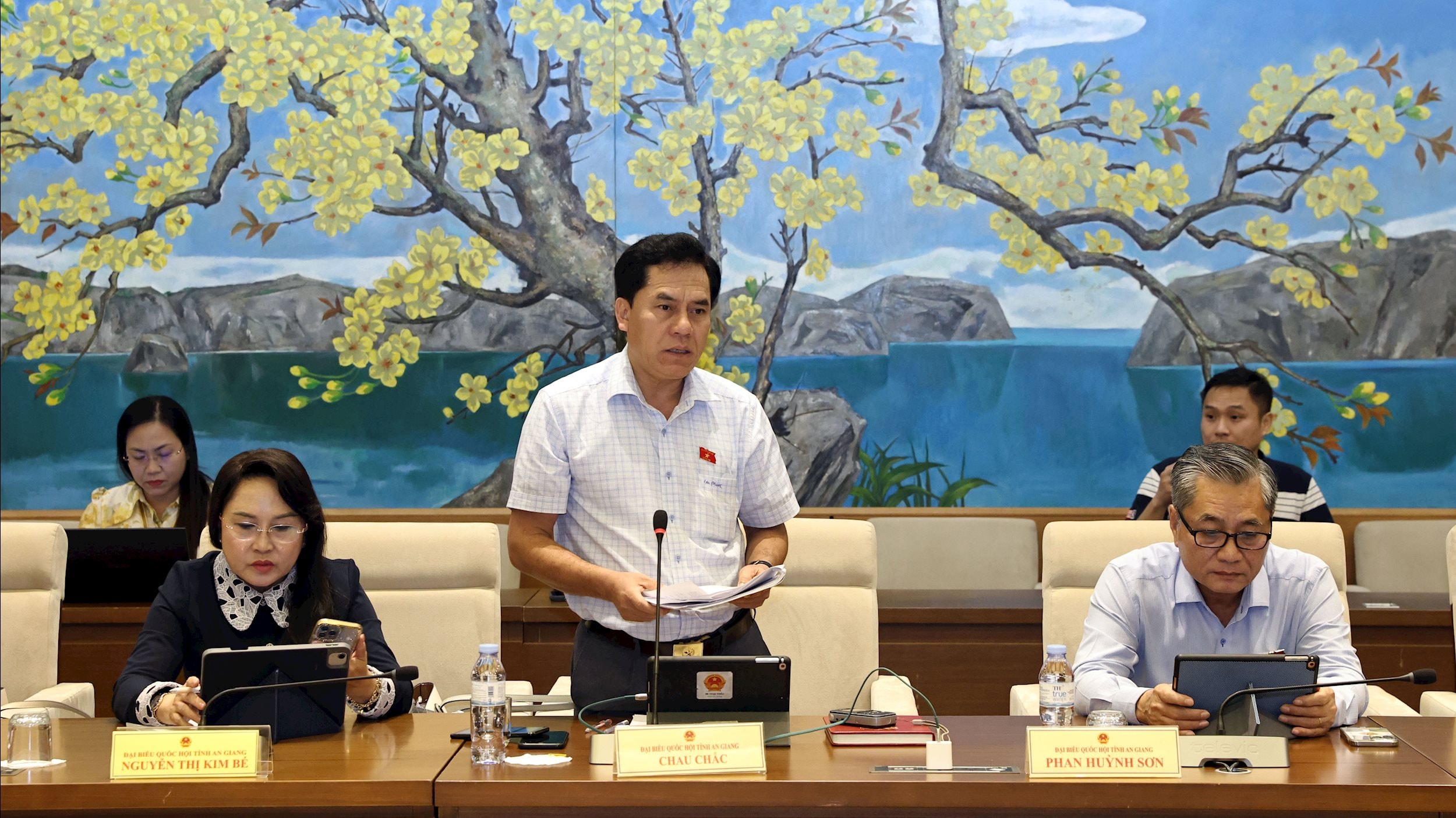 ĐBQH Châu Chắc (An Giang) phát biểu