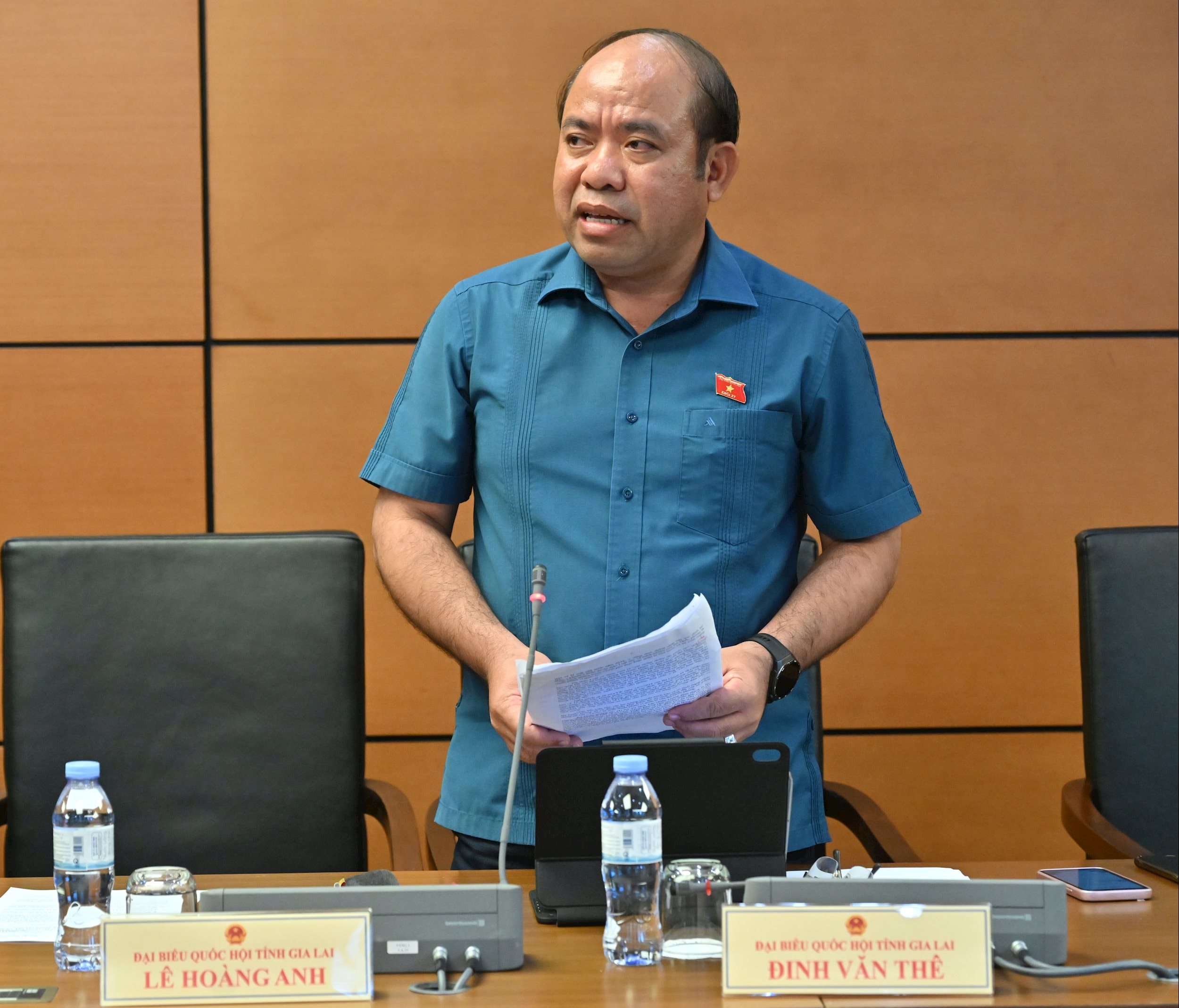 ĐBQH Đinh Văn Thê (Gia Lai)