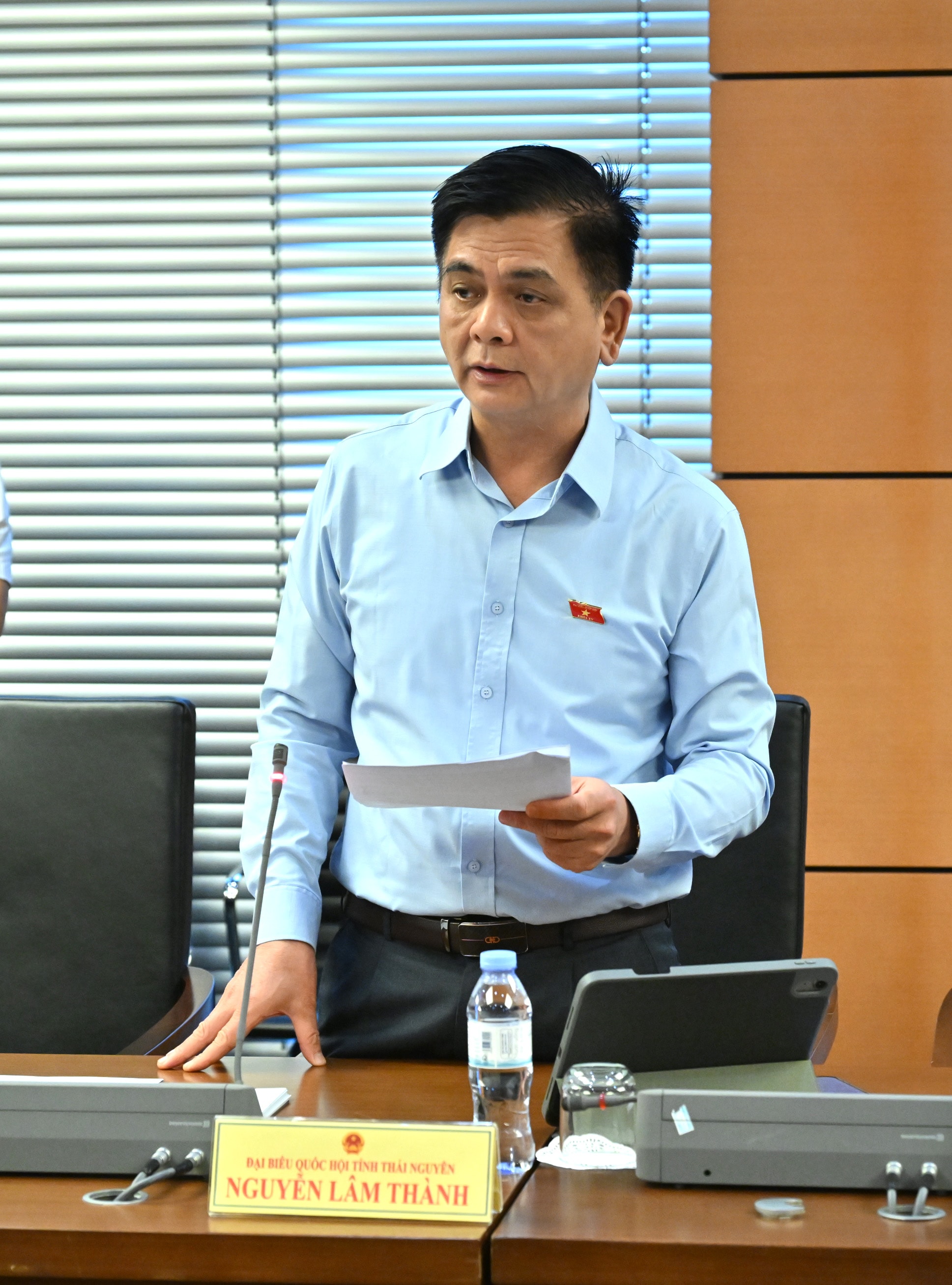 ĐBQH Nguyễn Lâm Thành (Thái Nguyên)VQK_4886