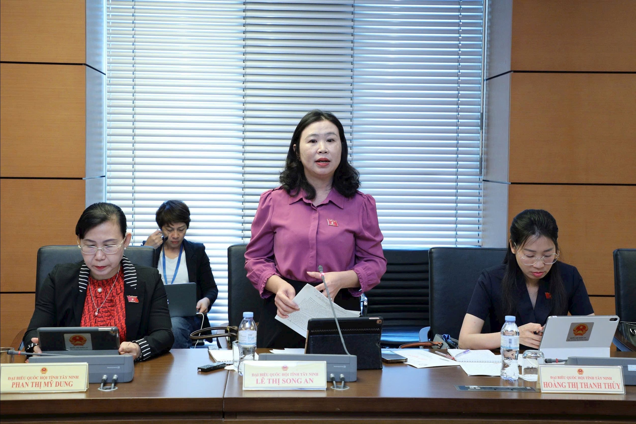 Delegada de la Asamblea Nacional Le Thi Song An