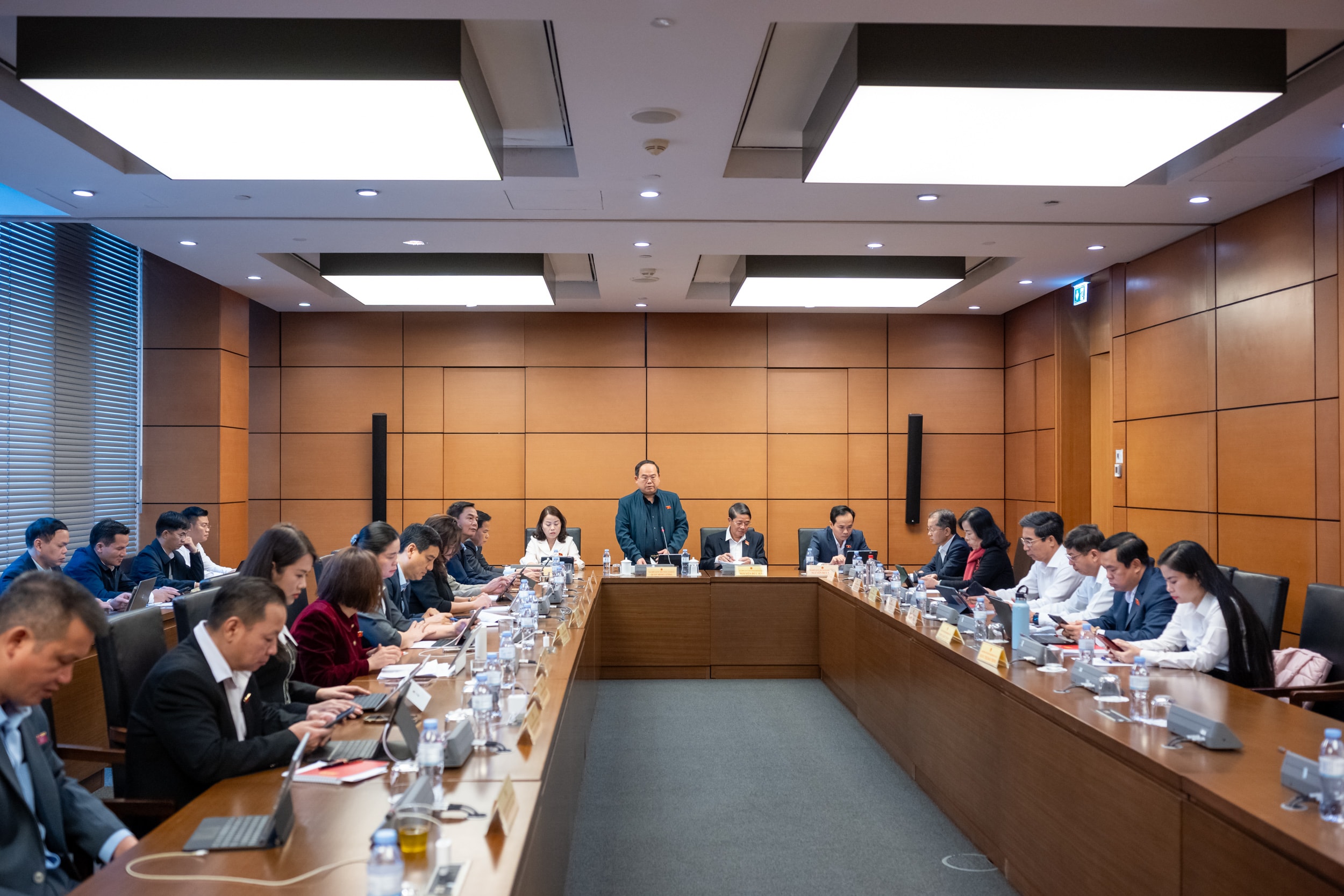 Afgevaardigde van de Nationale Vergadering Quan Minh Cuong (Cao Bang)