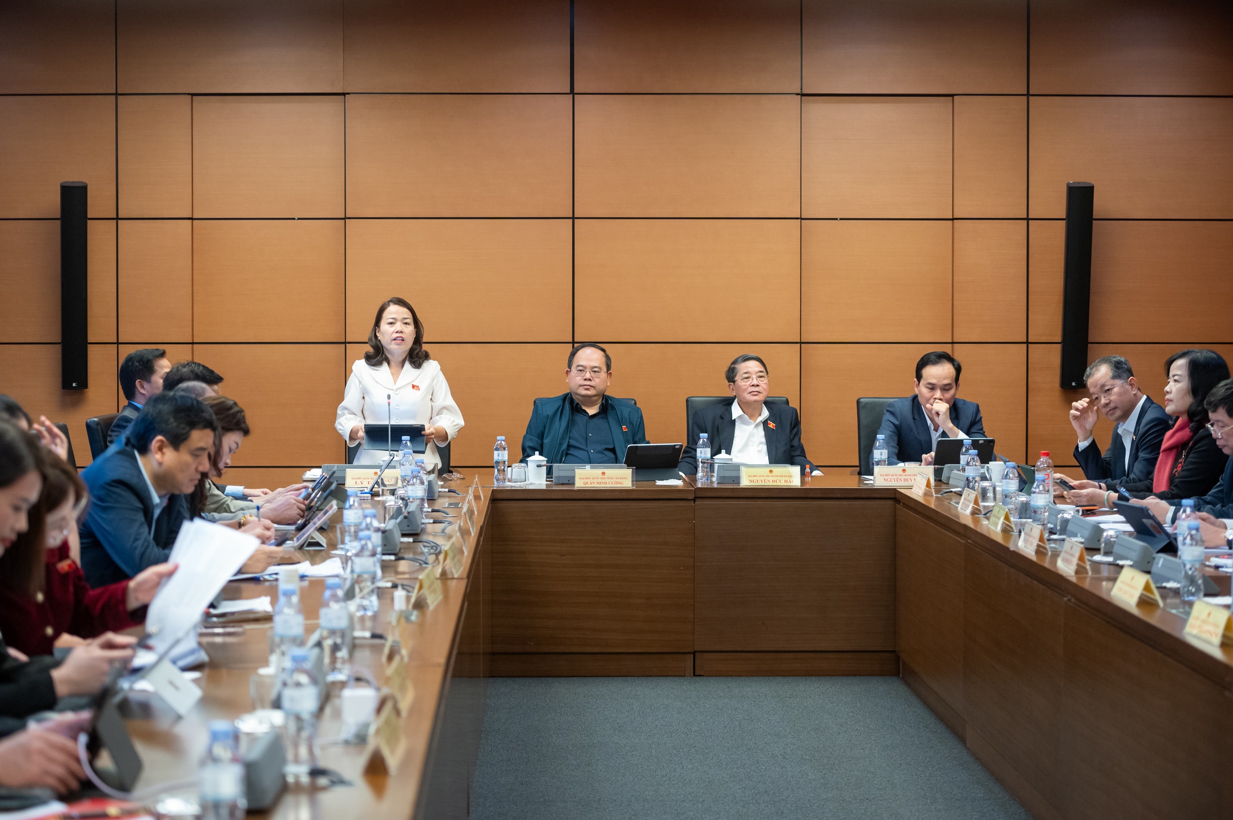 Afgevaardigde van de Nationale Assemblee Ly Thi Lan (Tuyen Quang)