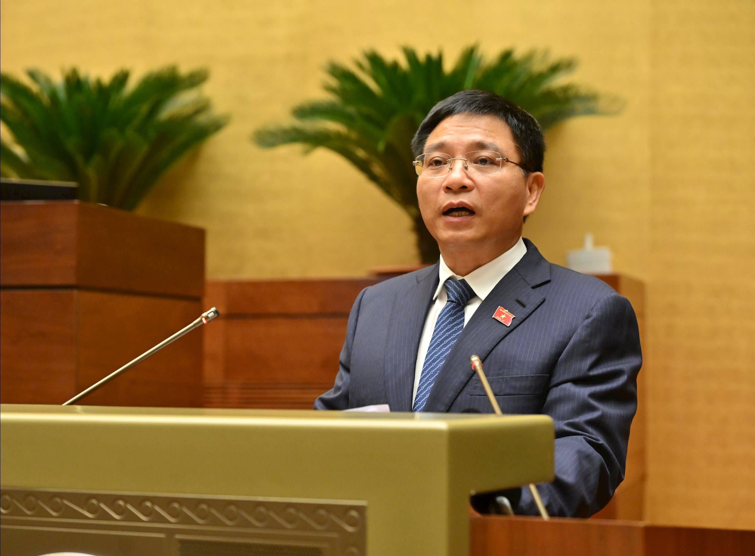 Bộ trưởng Bộ Tài chính Nguyễn Văn ThắngVQK_5119