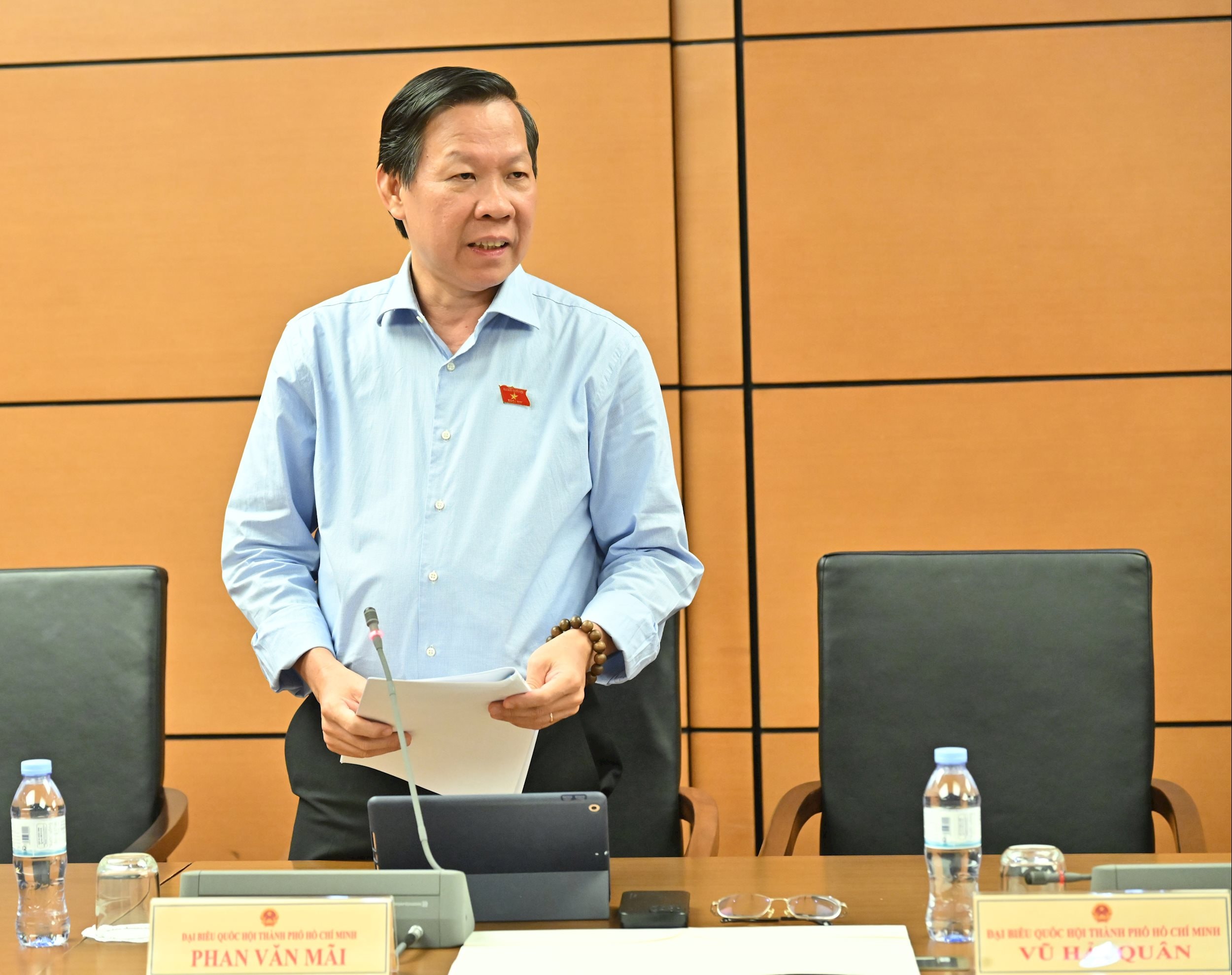 Chủ nhiệm Ủy ban Kinh tế và Tài chính Phan Văn Mãi