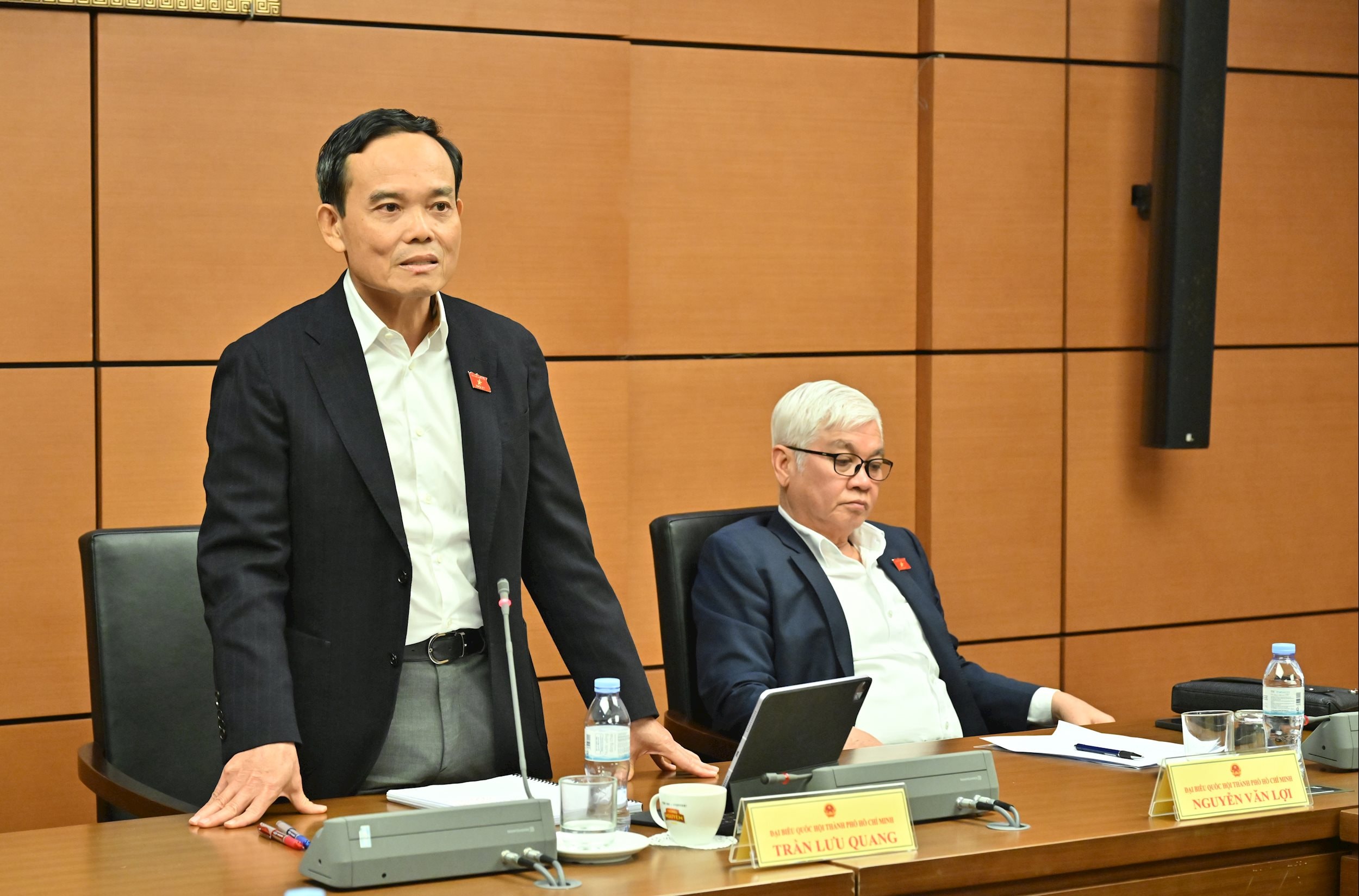 Bí thư Thành ủy TP Hồ Chí Minh Trần Lưu QuangVQK_6046