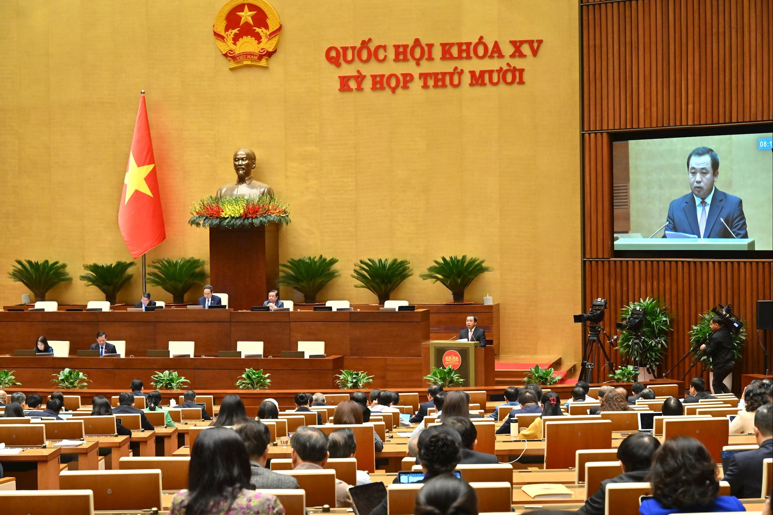 Bộ trưởng Bộ Nông nghiệp và Môi trường Trần Đức ThắngVQK_5519