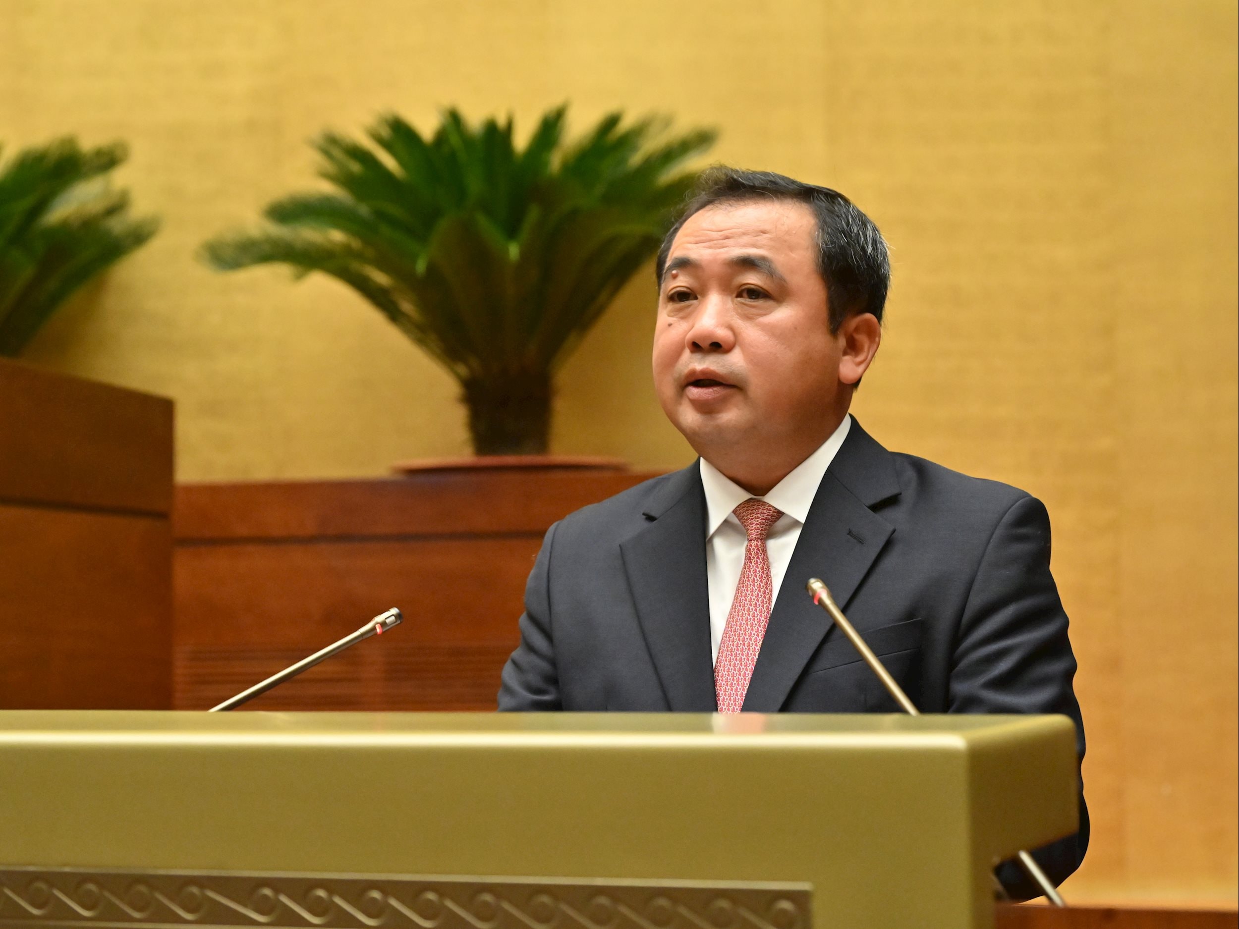 Bộ trưởng Bộ Nông nghiệp và Môi trường Trần Đức ThắngVQK_5544