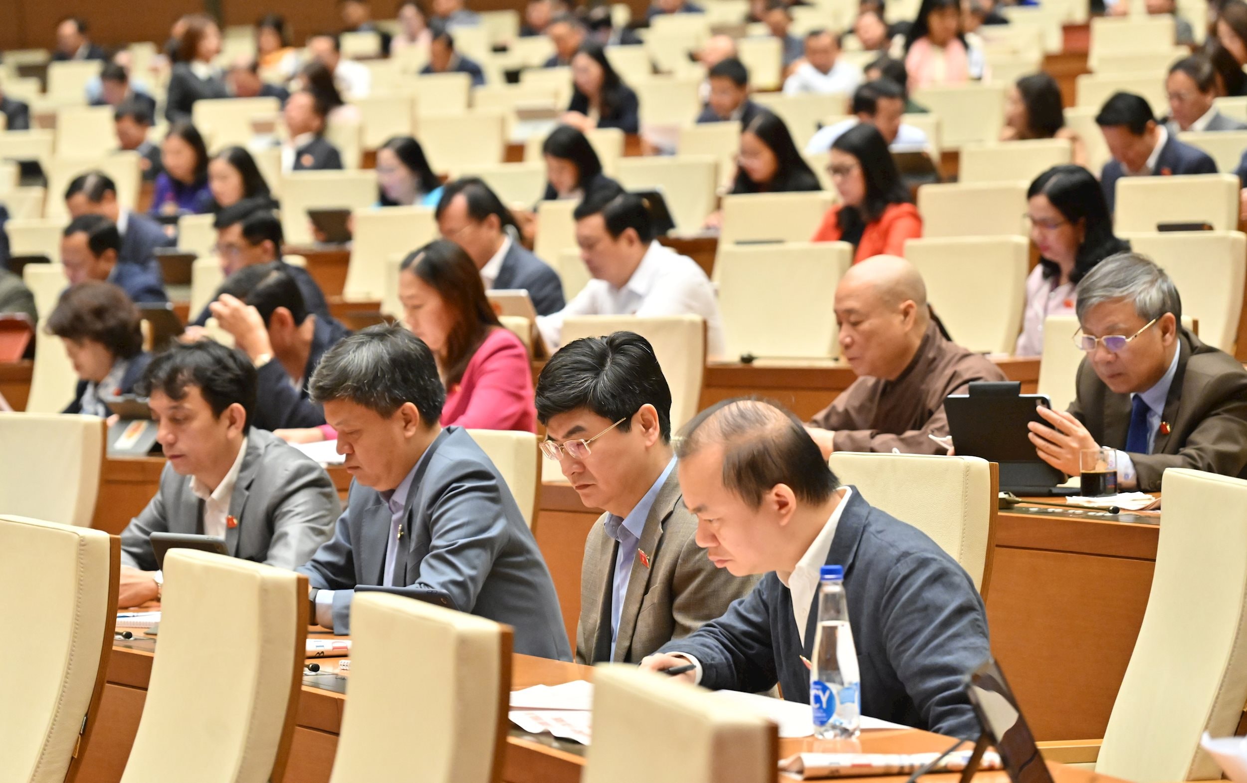 Các đại biểu tại phiên họpVQK_5472