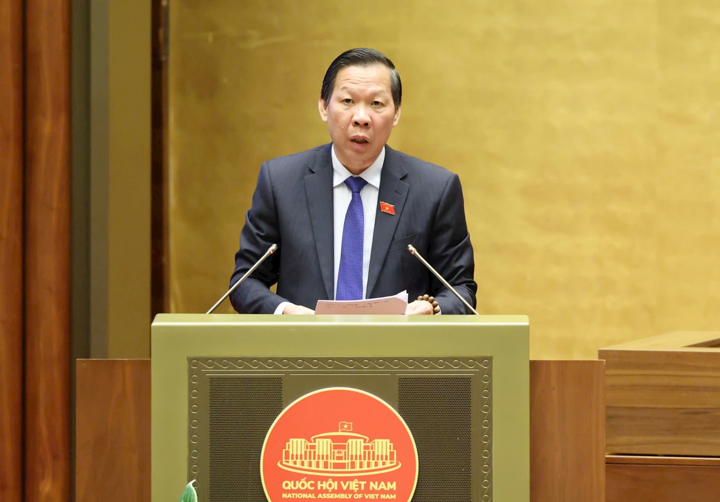 Ordförande för ekonomiska och finansiella kommittén Phan Van Mai