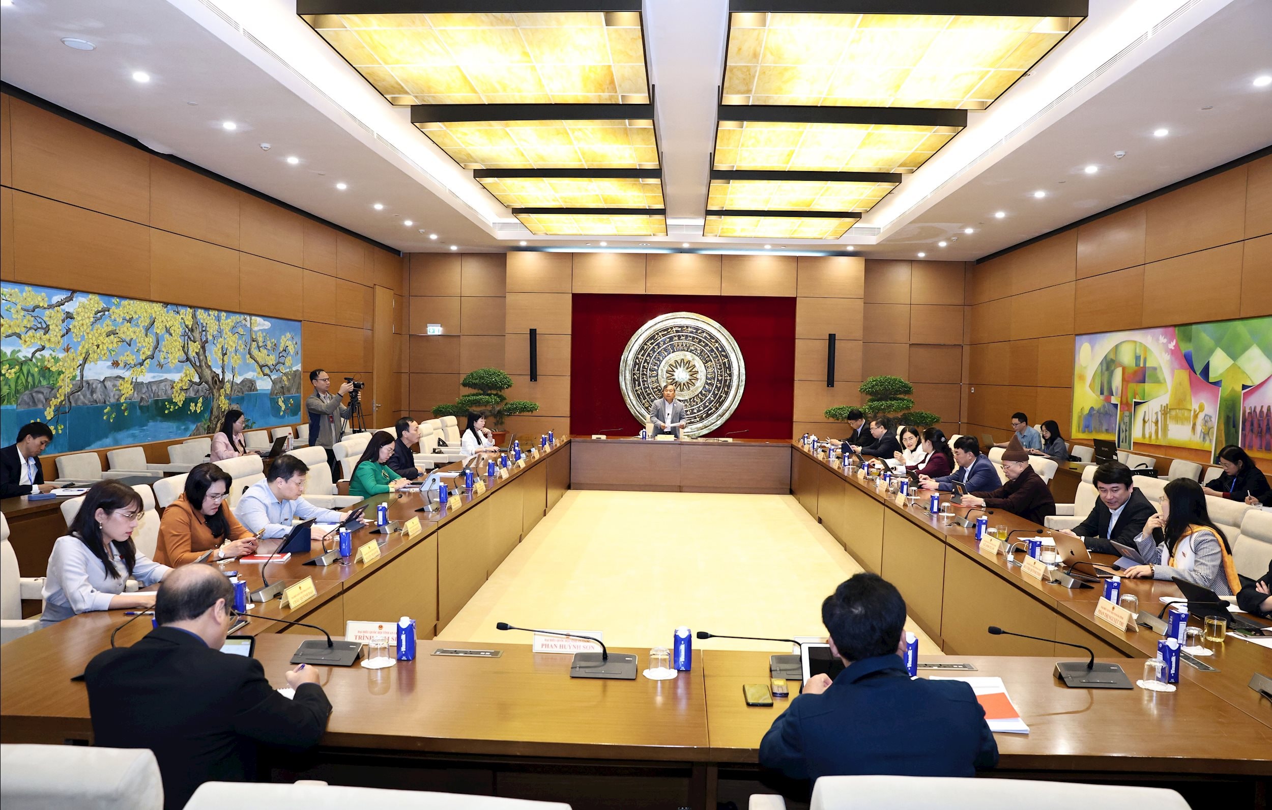 Quang cảnh họp Tổ 14