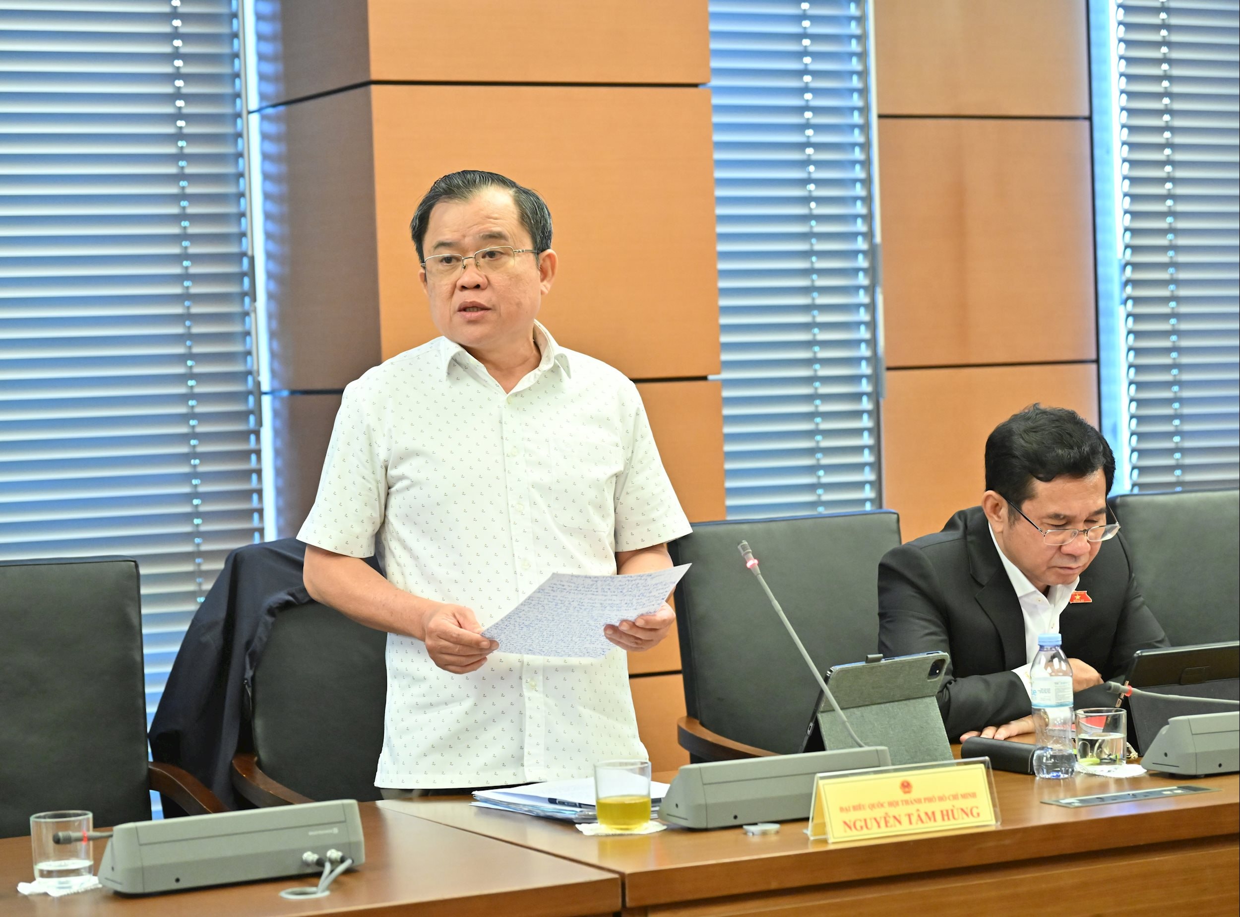 Nguyễn Tam Hồng, a Nemzetgyűlés küldöttje (Ho Si Minh-város)