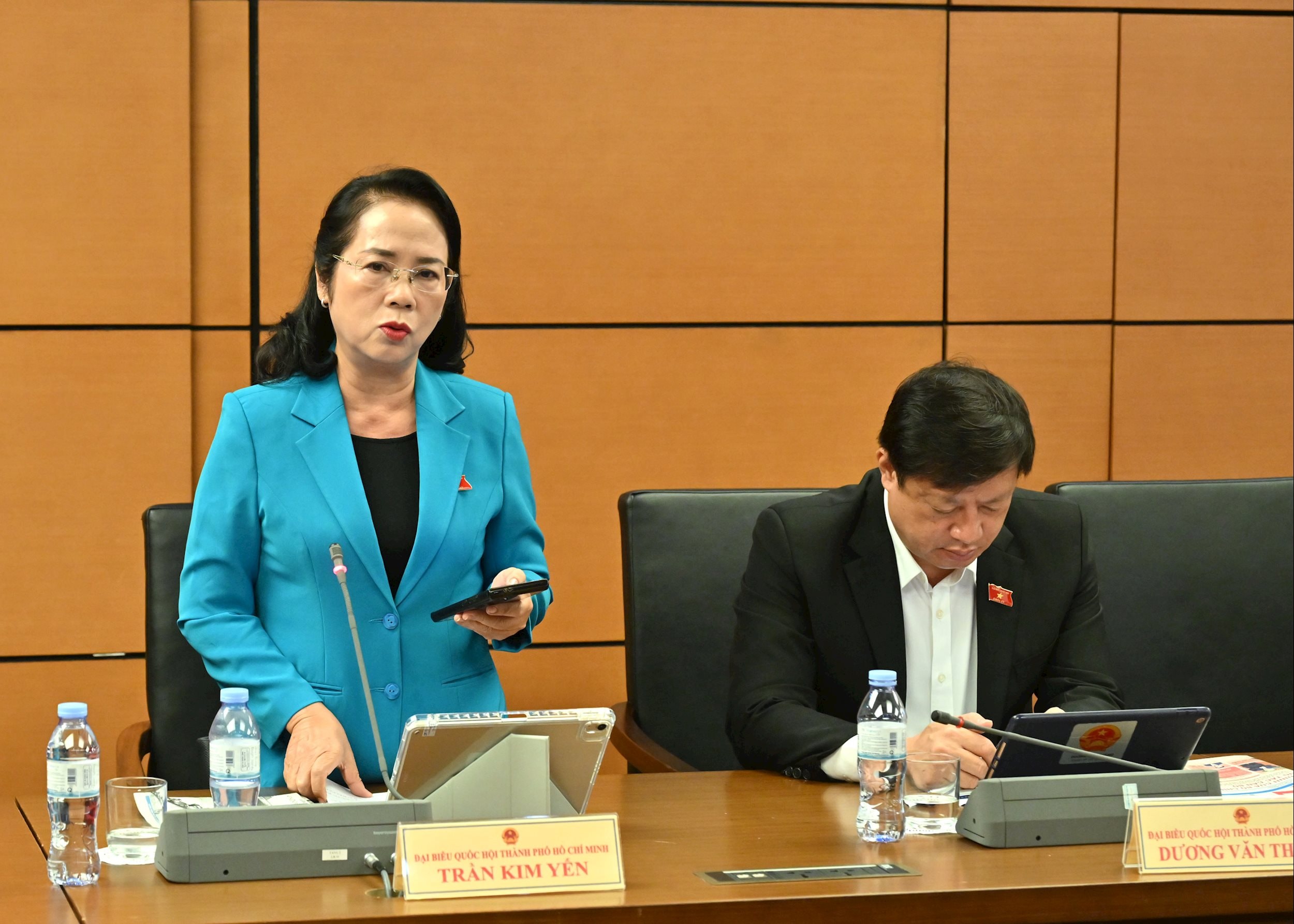 ĐBQH Trần Kim Yến (TP Hồ Chí Minh)VQK_6312