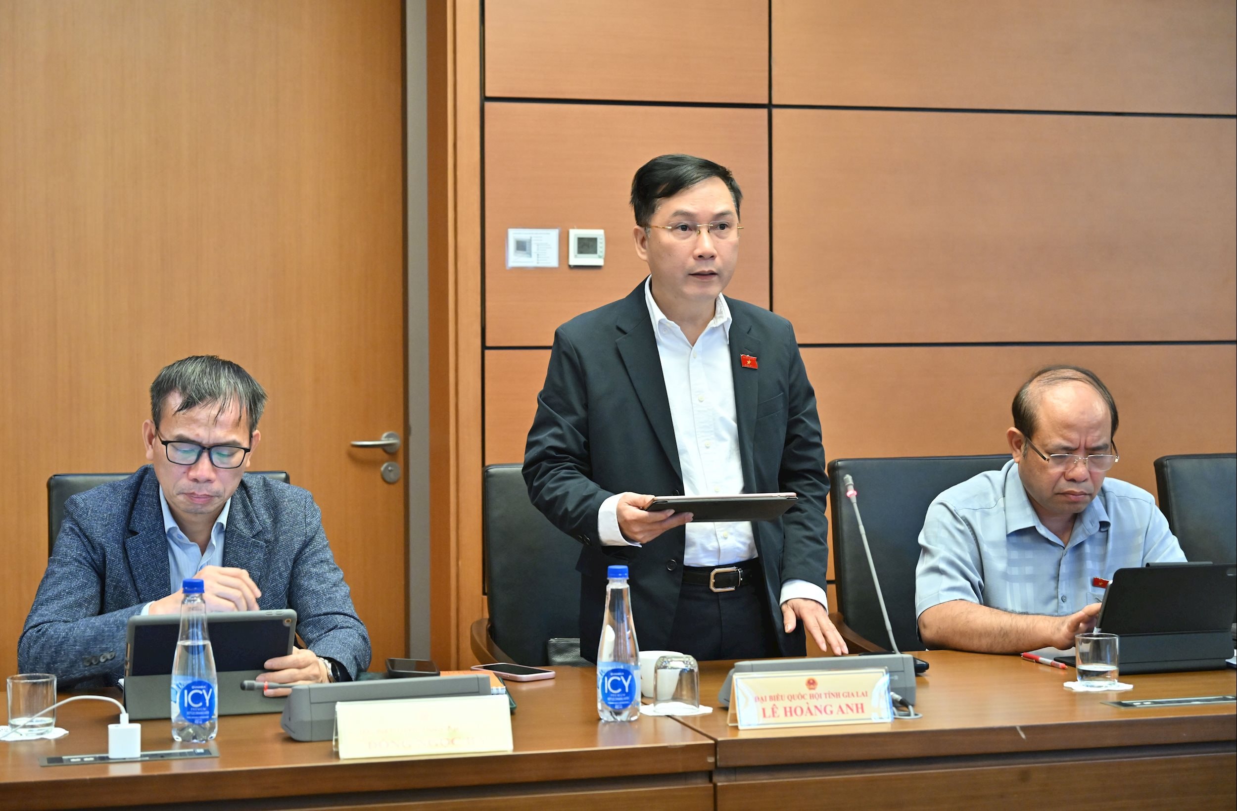 Nationalförsamlingsdelegaten Le Hoang Anh (Gia Lai)