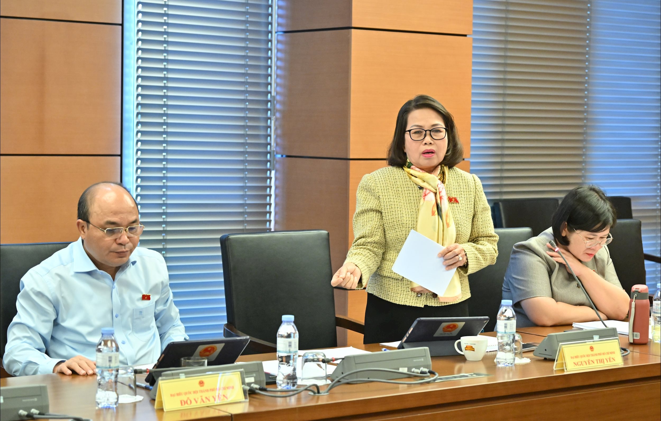 ĐBQH Nguyễn Thị Yên (TP Hồ Chí Minh)VQK_6945