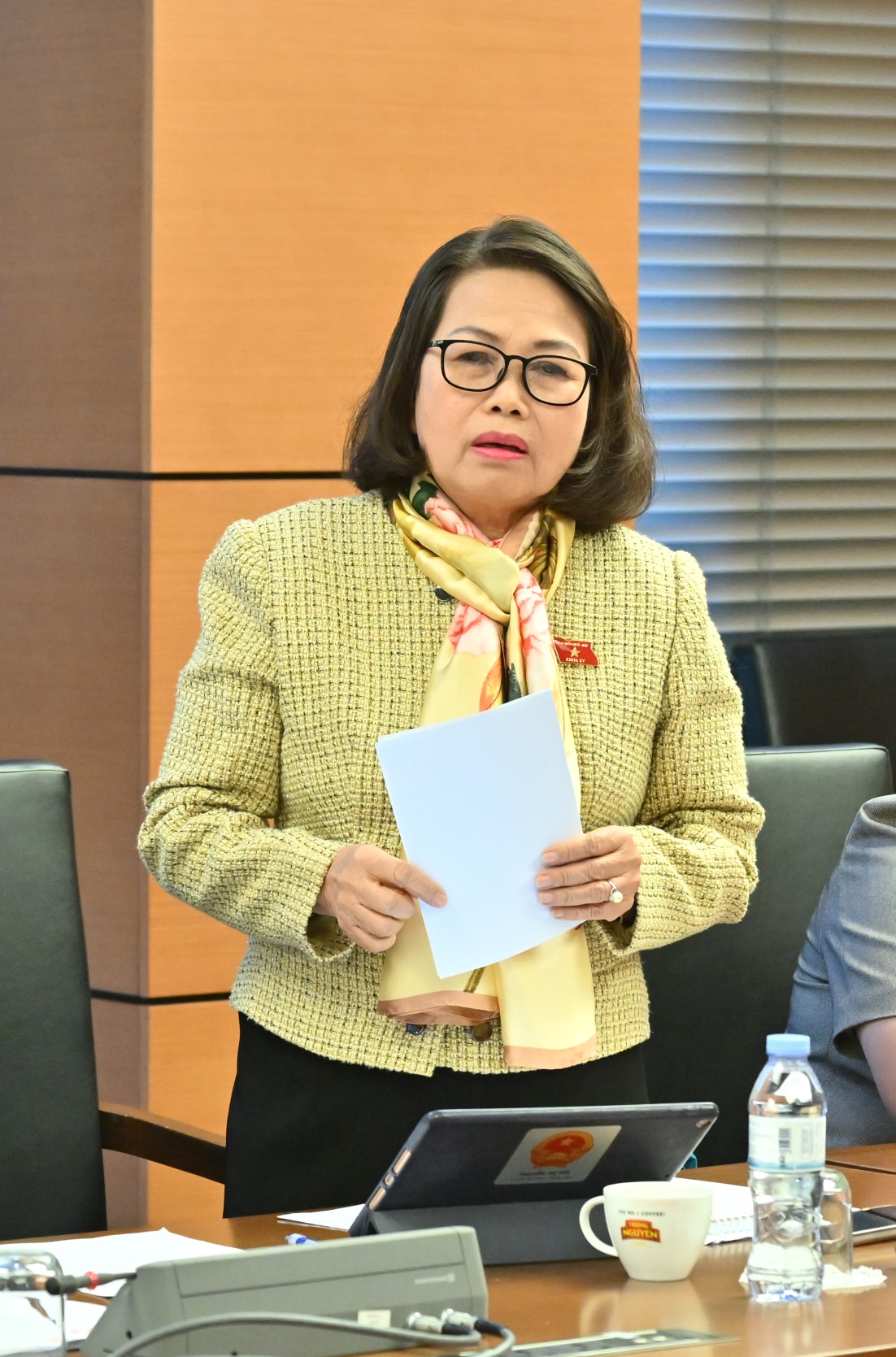 ĐBQH Nguyễn Thị Yên (TP Hồ Chí Minh)VQK_6950