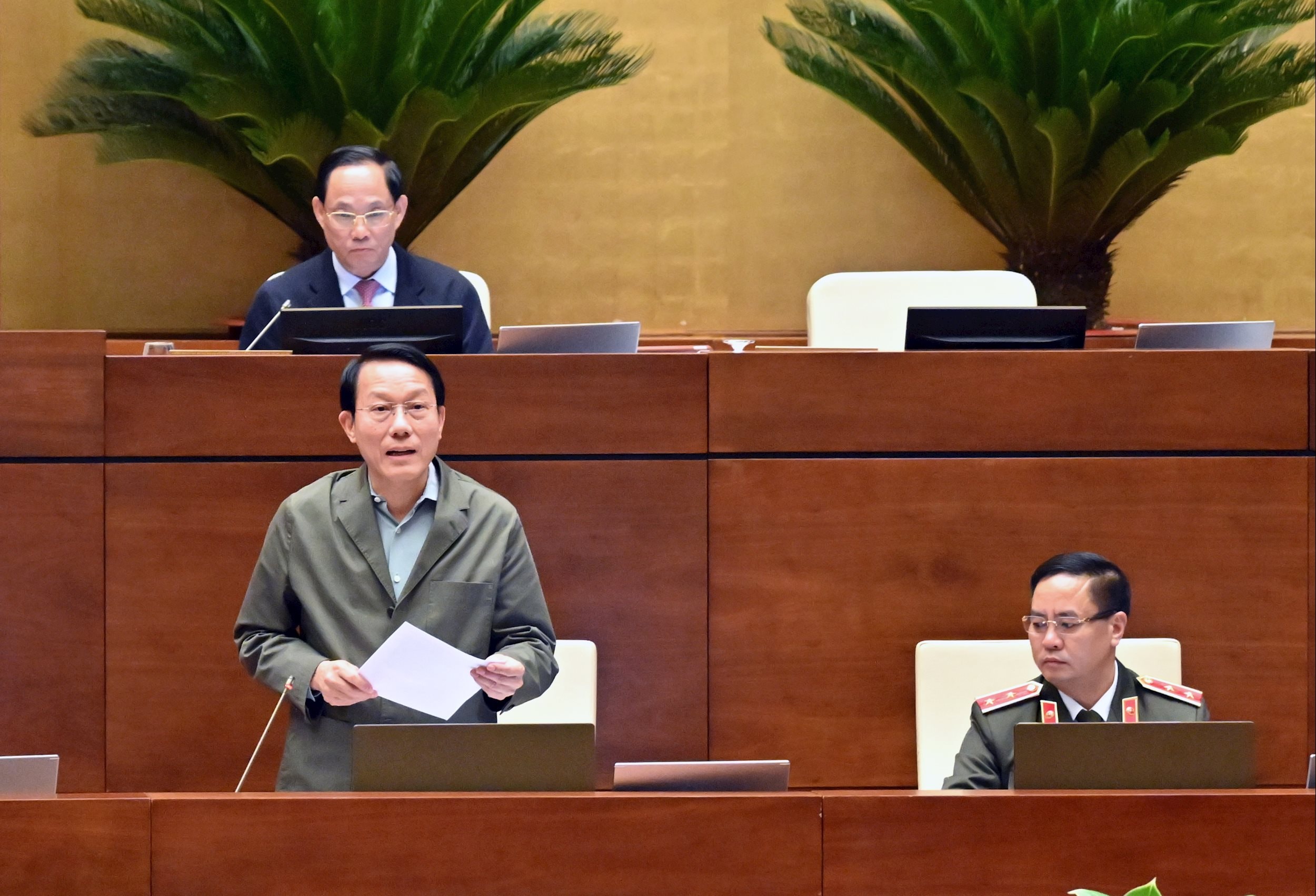 Bộ trưởng Bộ Công an Lương Tam QuangVQK_7665