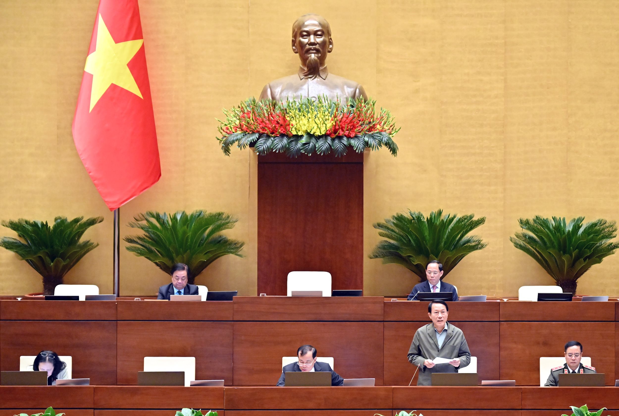 Bộ trưởng Bộ Công an Lương Tam QuangVQK_7674